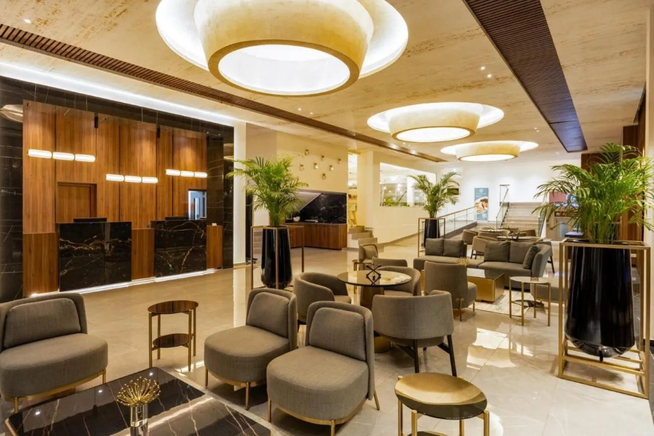 Lobby or reception in Melpo Antia Hotel & Suites