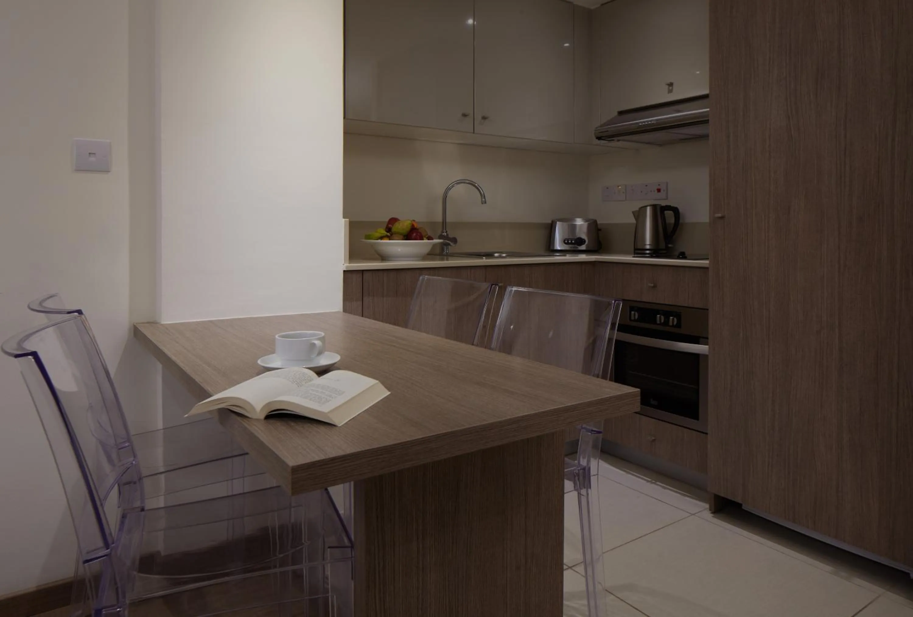 Kitchen or kitchenette in Melpo Antia Hotel & Suites