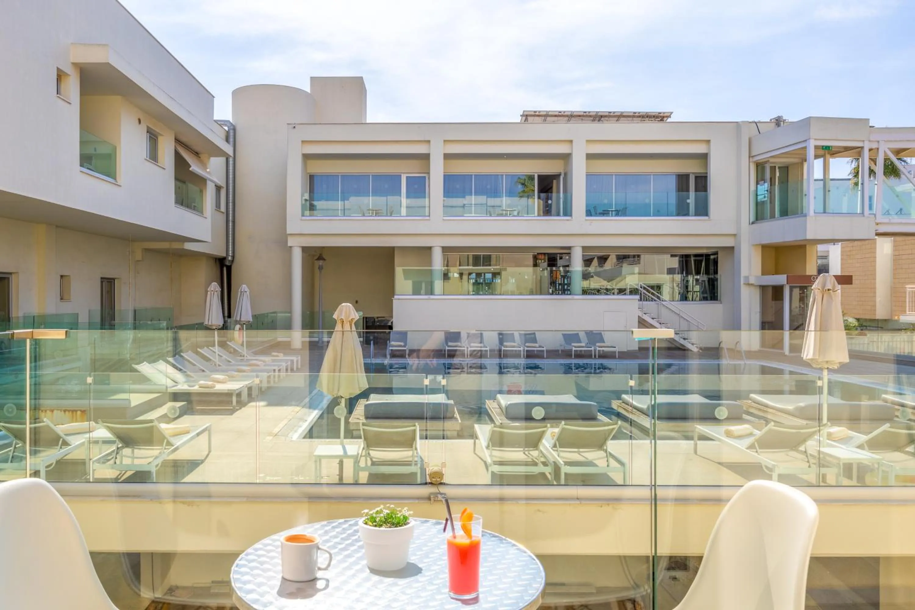 Balcony/Terrace in Melpo Antia Hotel & Suites