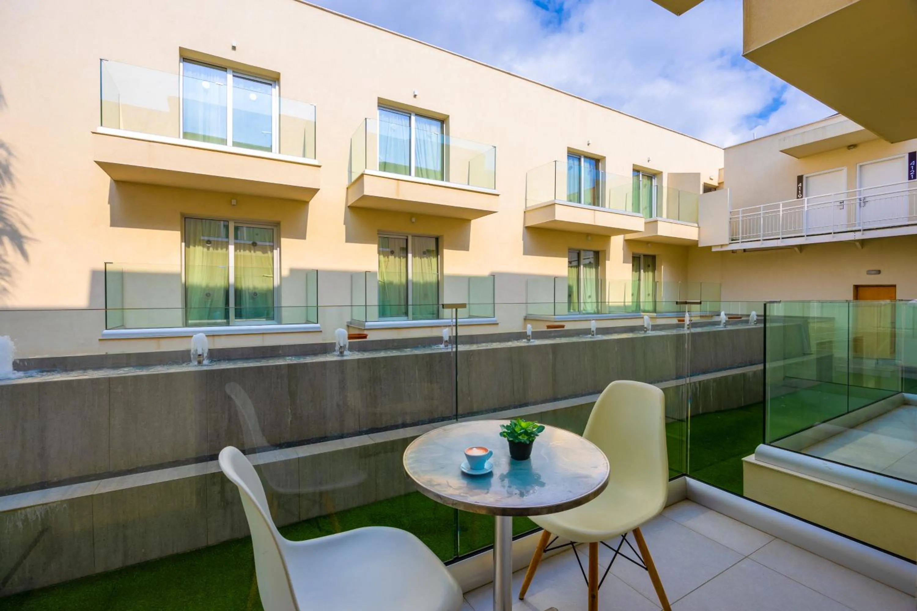 Balcony/Terrace in Melpo Antia Hotel & Suites