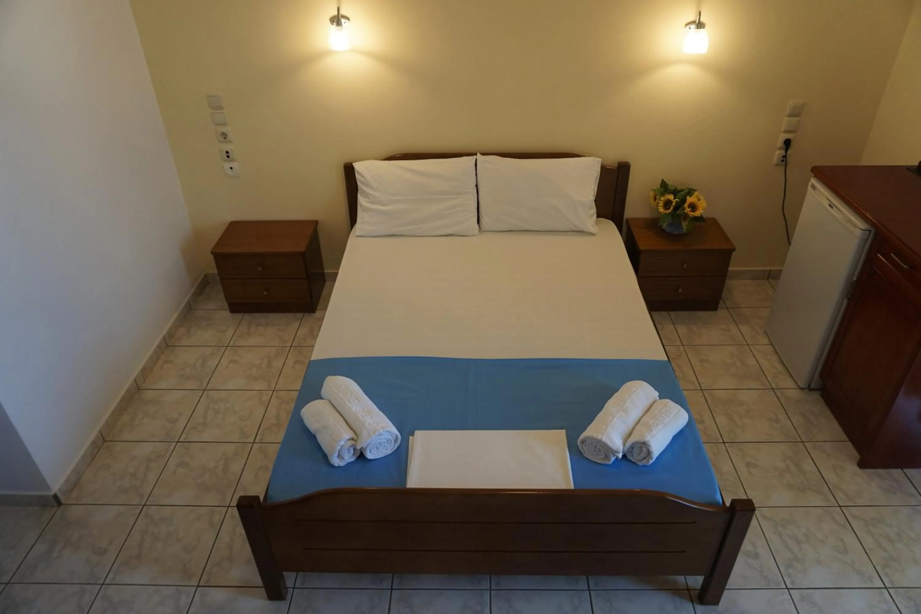 Bedroom in Iraklis Hotel