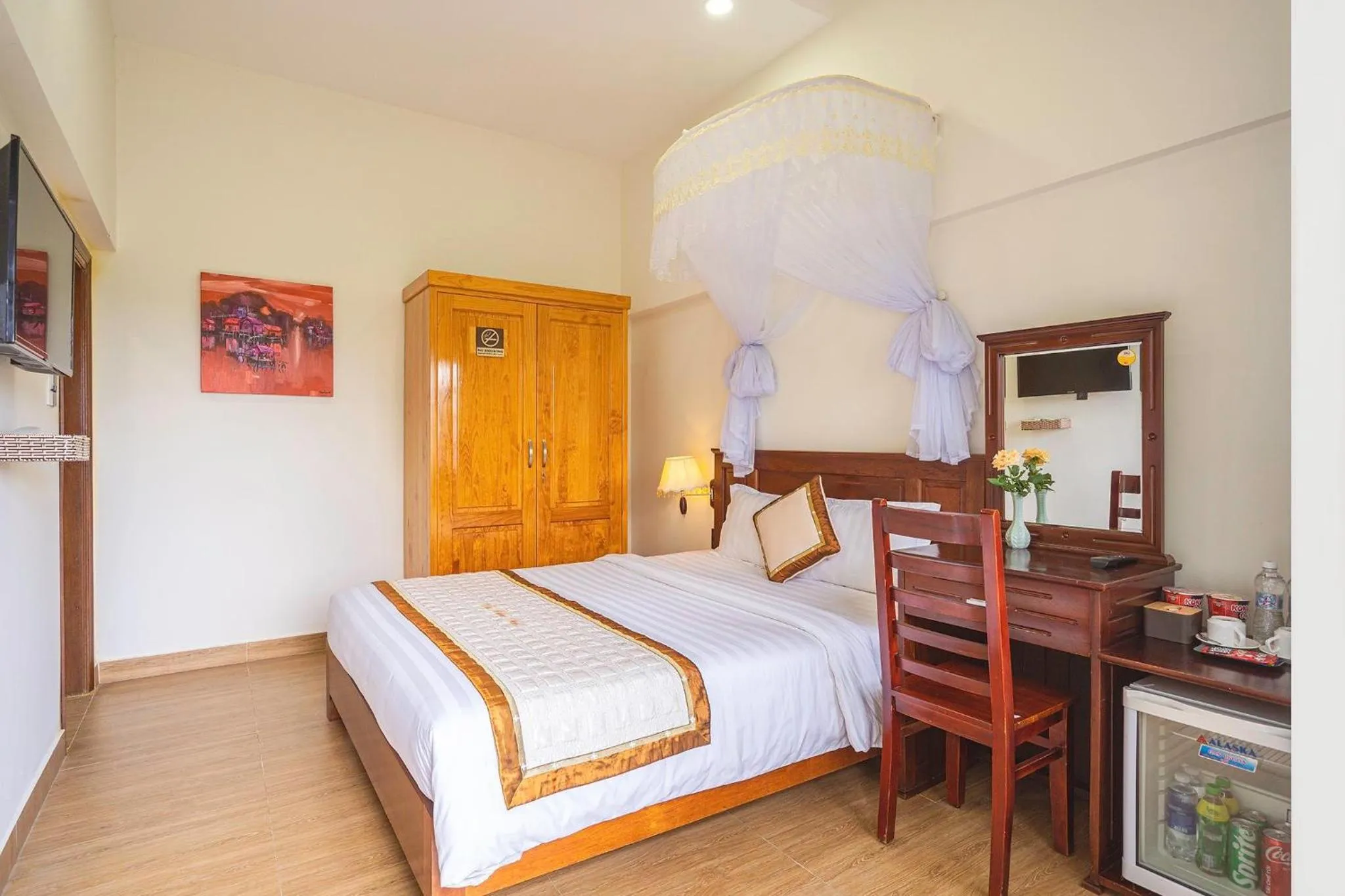 Bed in Dieu Thong Hotel