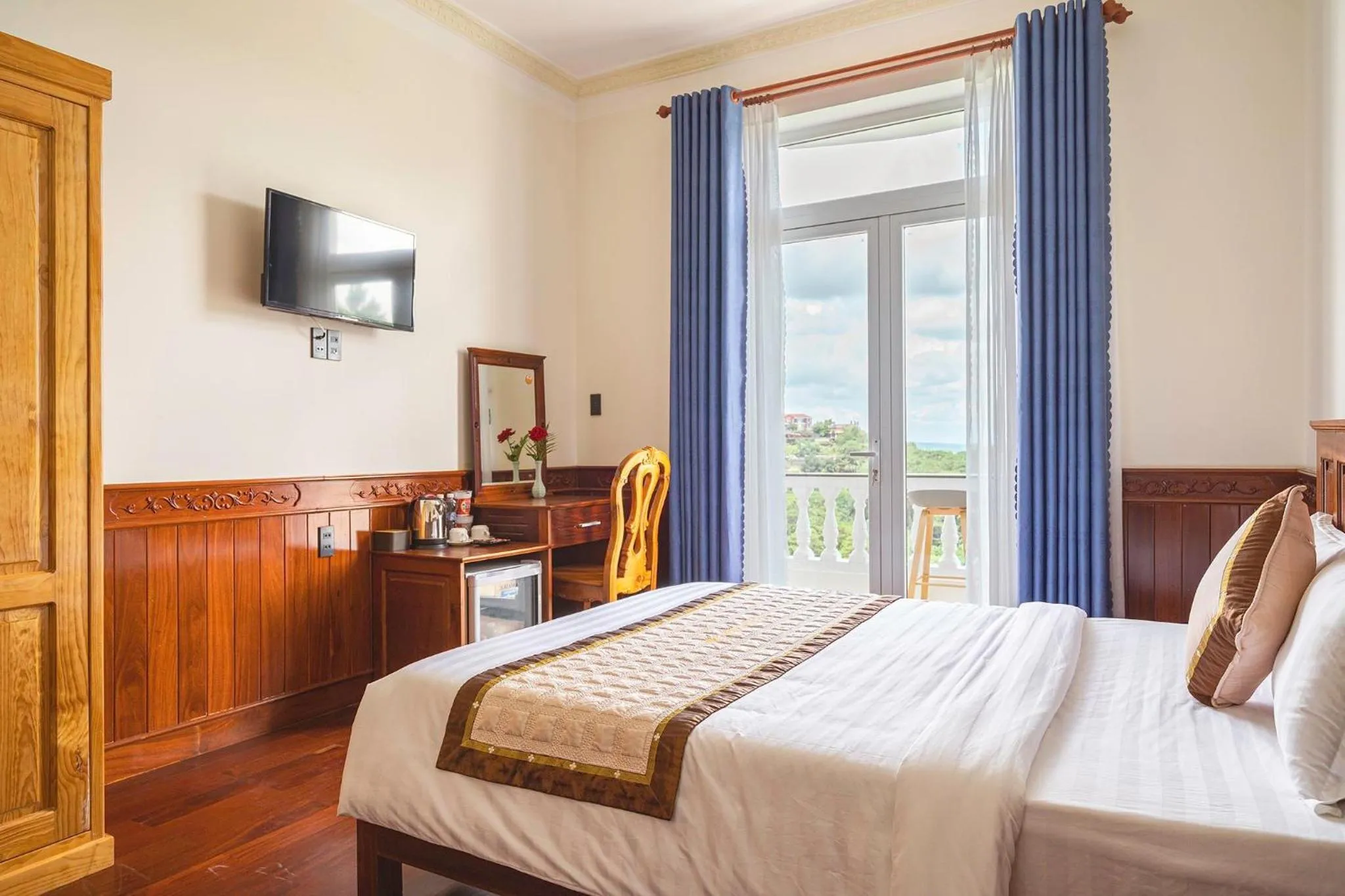 Bed in Dieu Thong Hotel