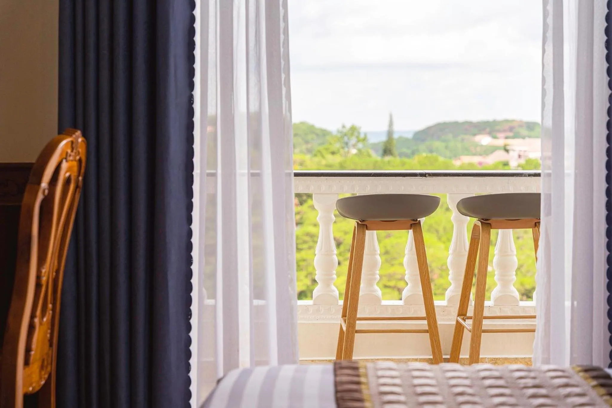 Natural landscape in Dieu Thong Hotel