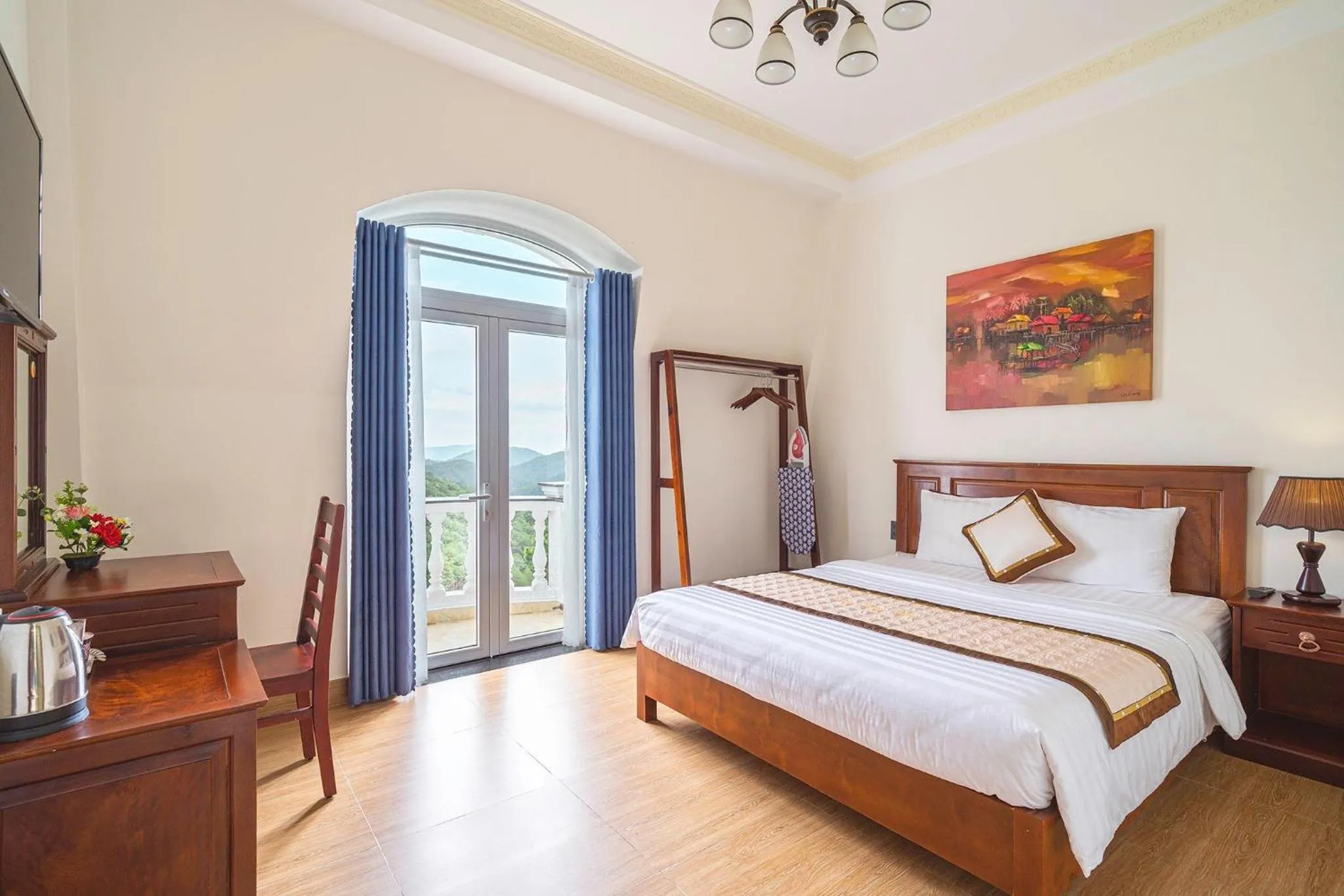 Bed in Dieu Thong Hotel