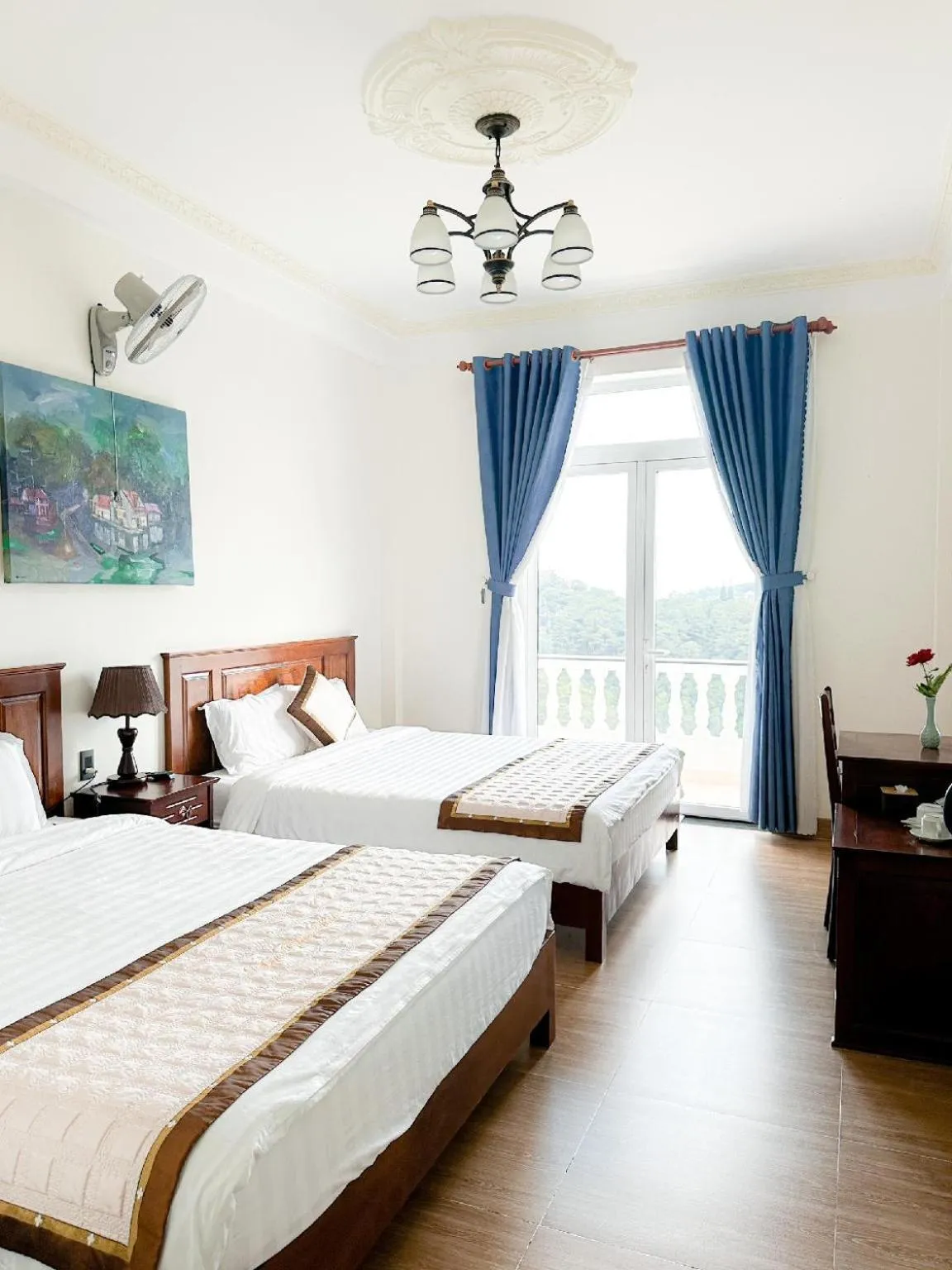 Bed in Dieu Thong Hotel