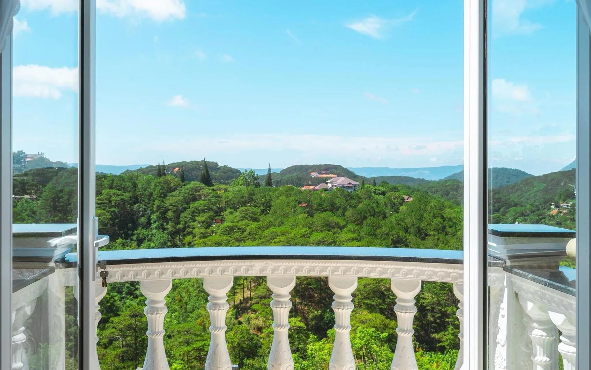 Natural landscape in Dieu Thong Hotel