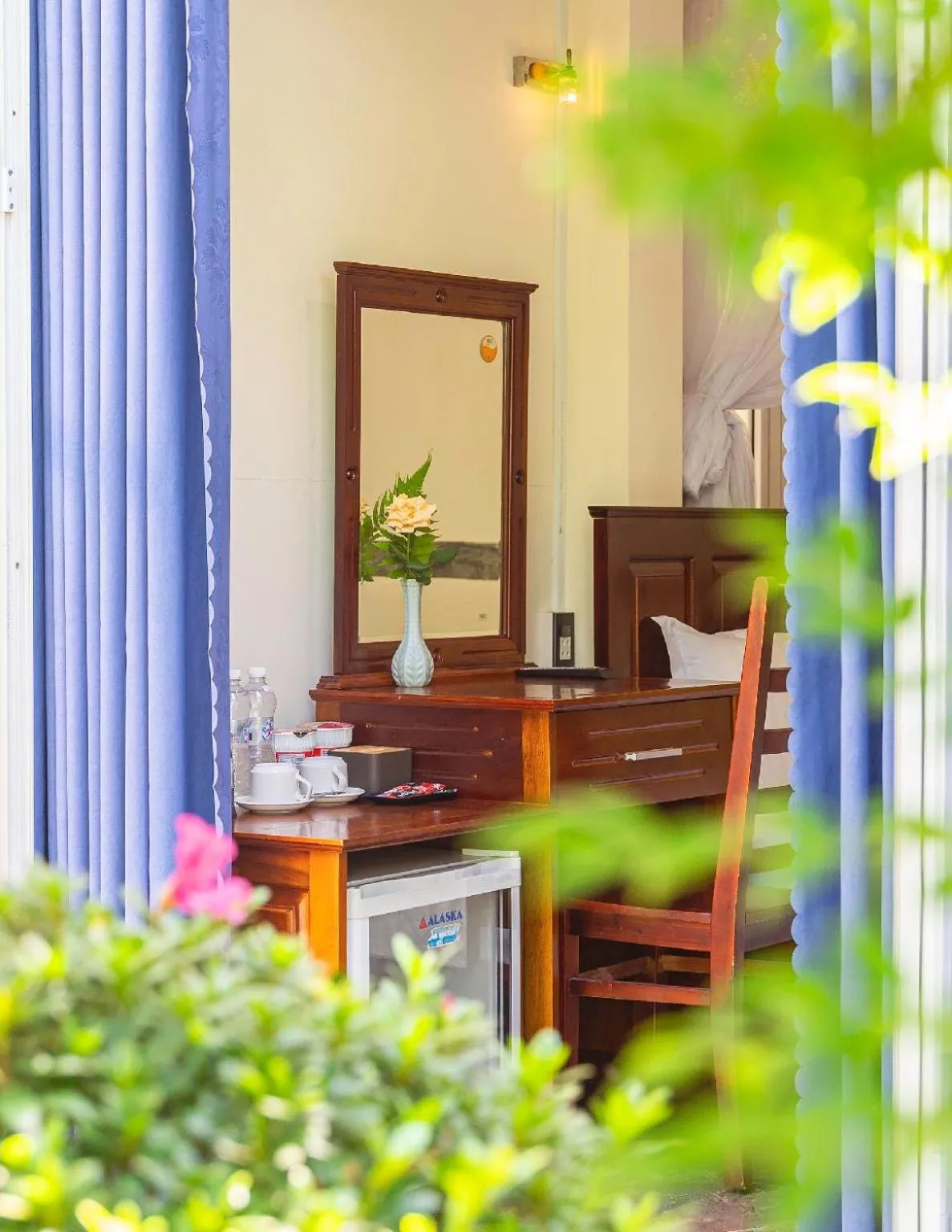 Garden in Dieu Thong Hotel