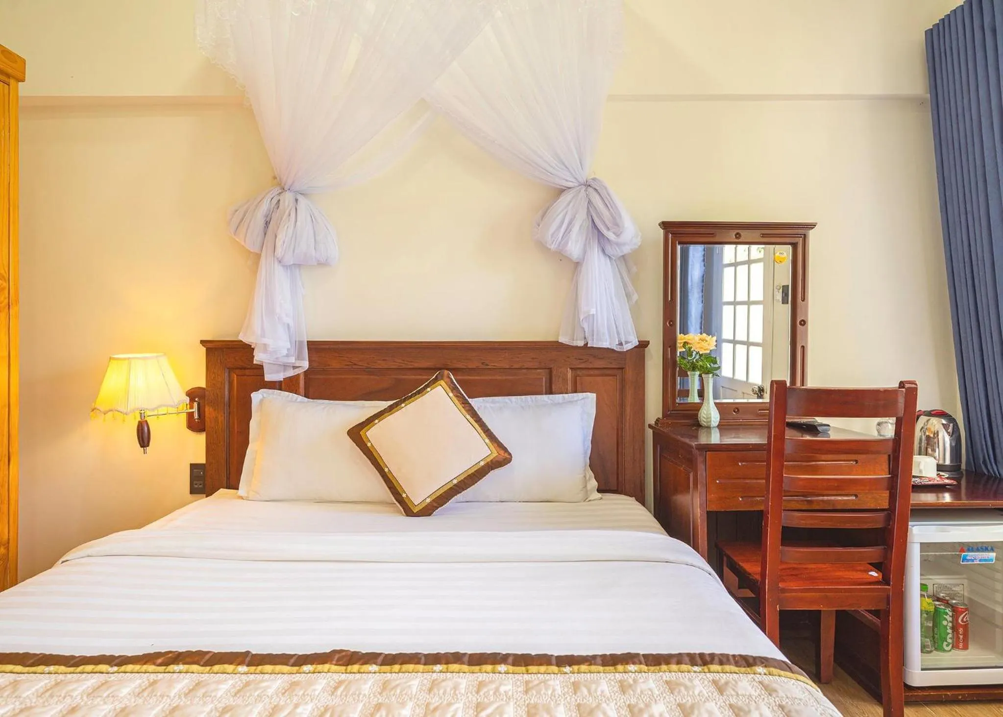 Bed in Dieu Thong Hotel