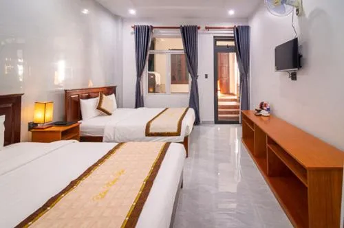 Bed in Dieu Thong Hotel