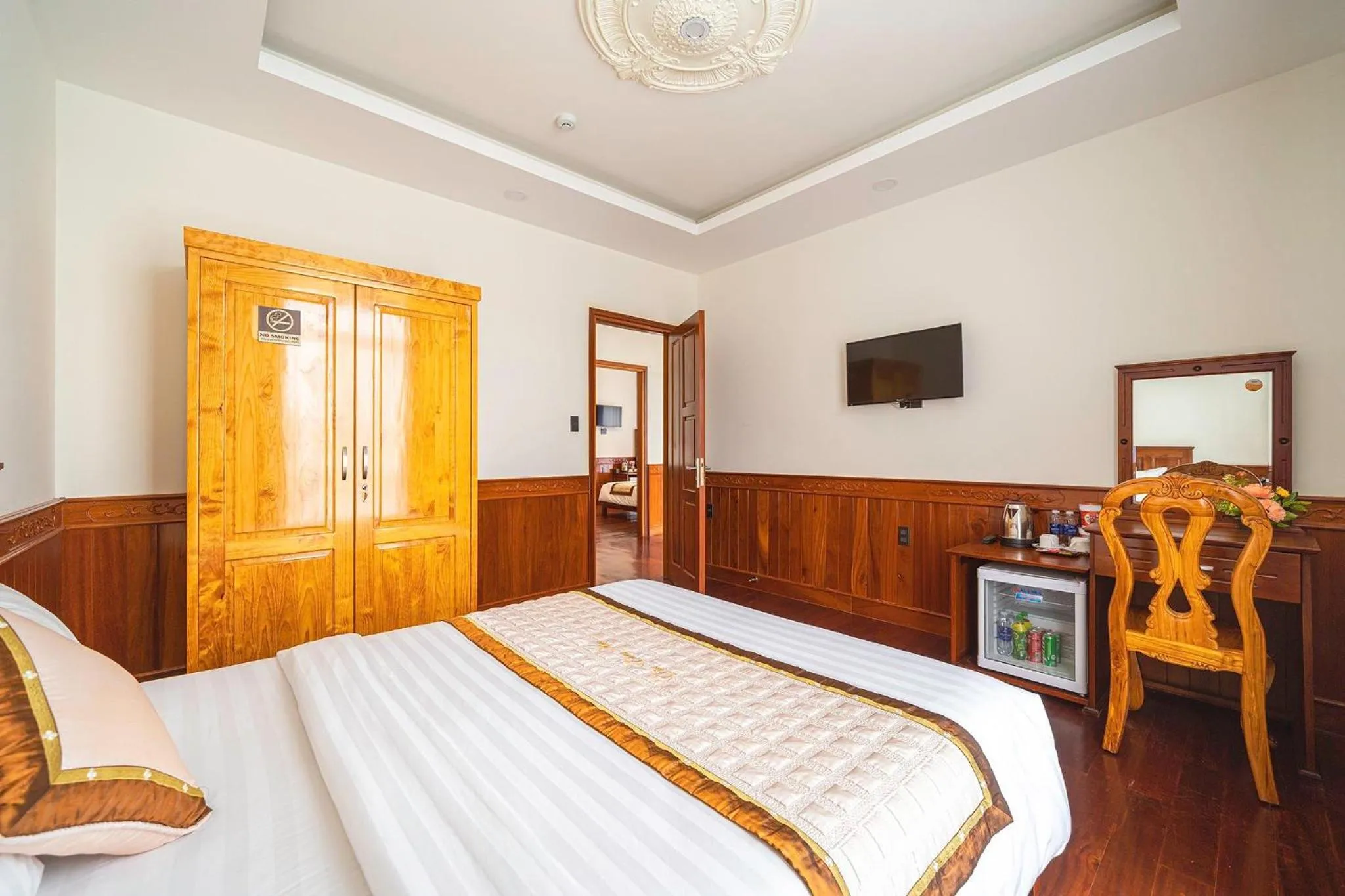 Bed in Dieu Thong Hotel