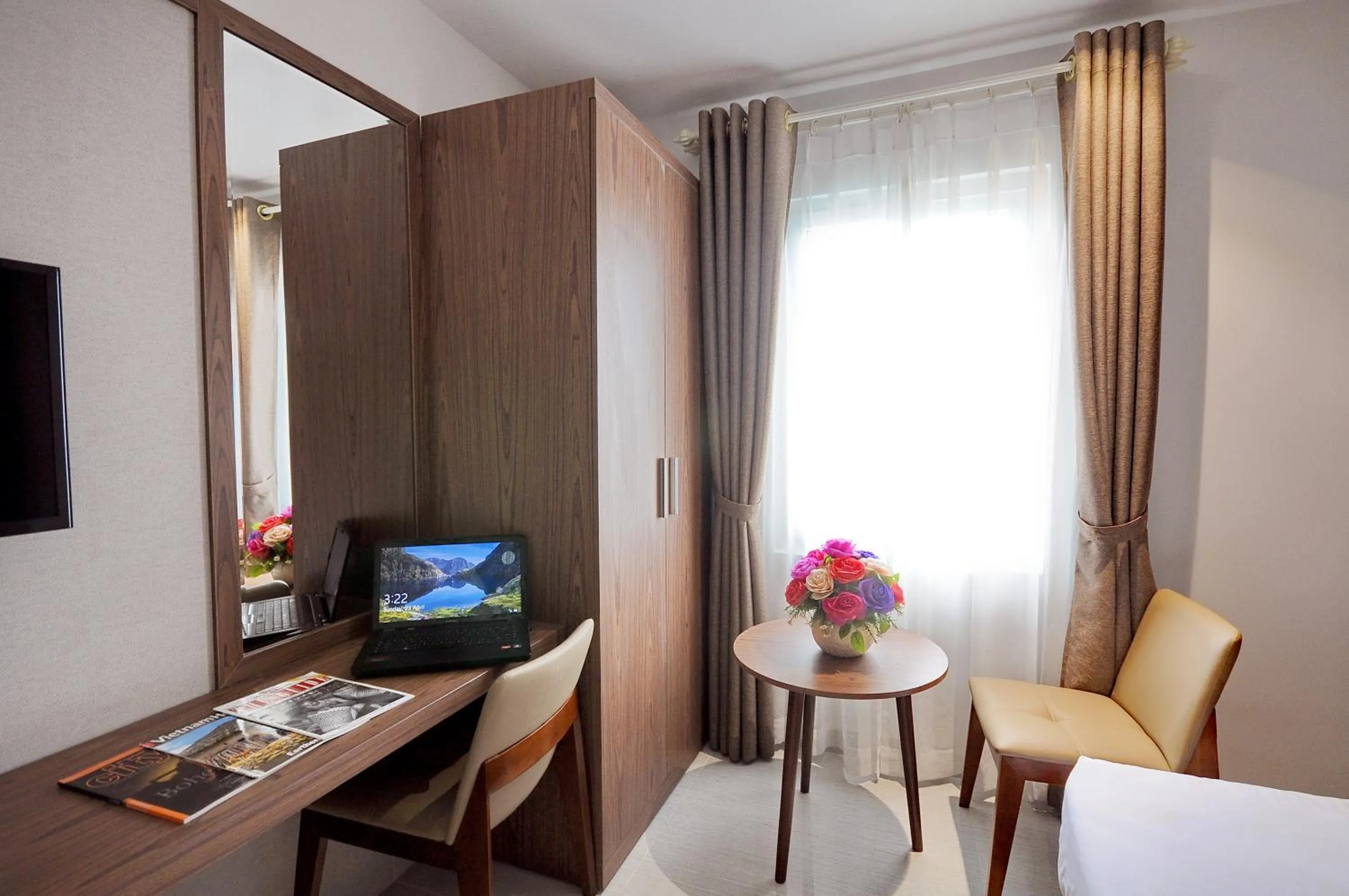 Seating area in For You Hotel