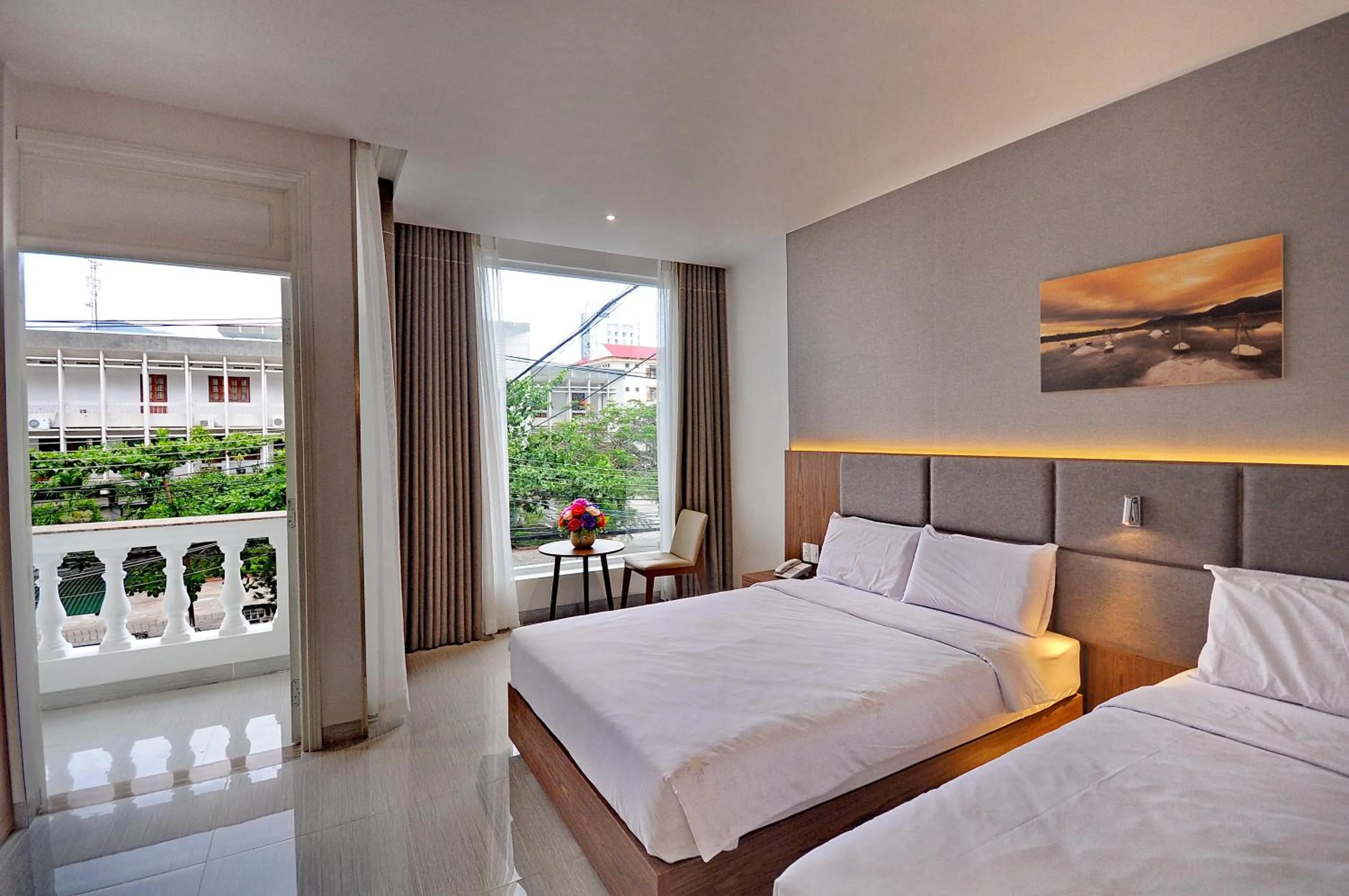 Photo of the whole room, Bed in For You Hotel