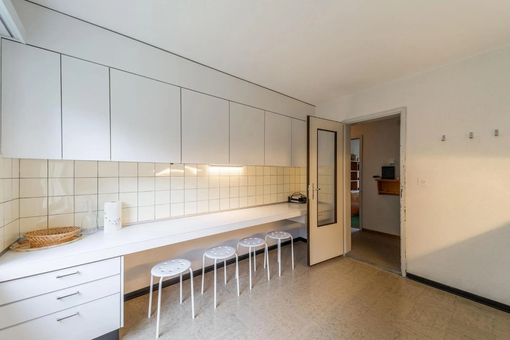 Kitchen or kitchenette in Chesa Muot Marias - Sils