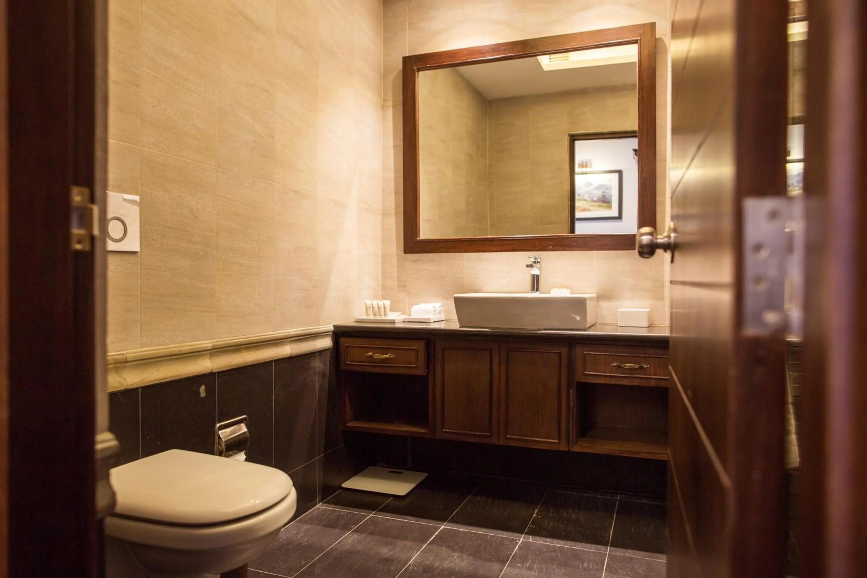 Toilet in Chandragiri Hills Resort Kathmandu-Luxury in the Clouds