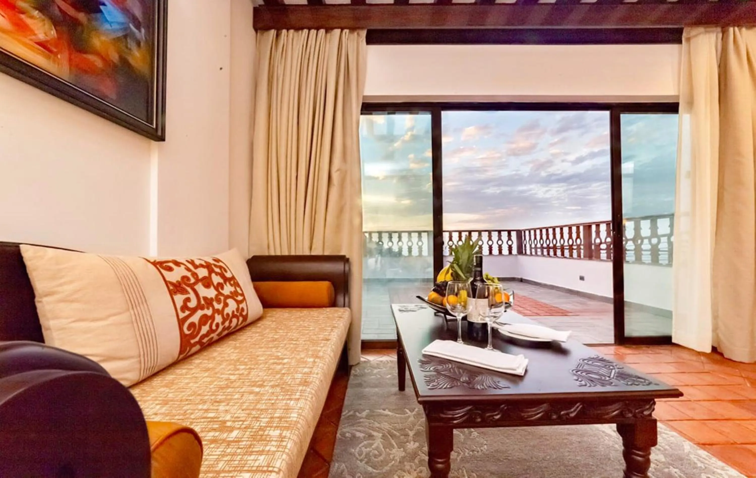 View (from property/room) in Chandragiri Hills Resort Kathmandu-Luxury in the Clouds