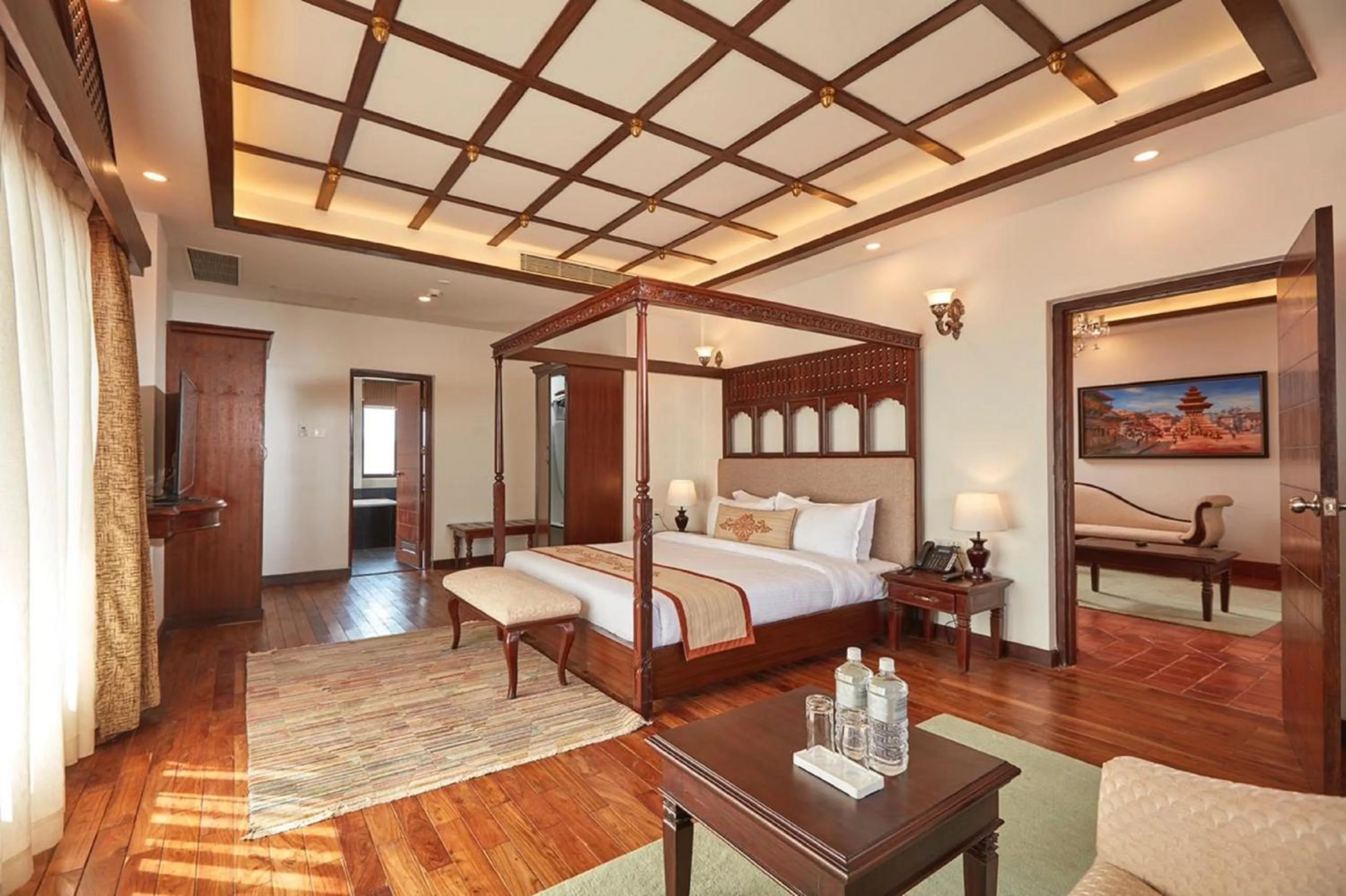 Bedroom, Bed in Chandragiri Hills Resort Kathmandu-Luxury in the Clouds
