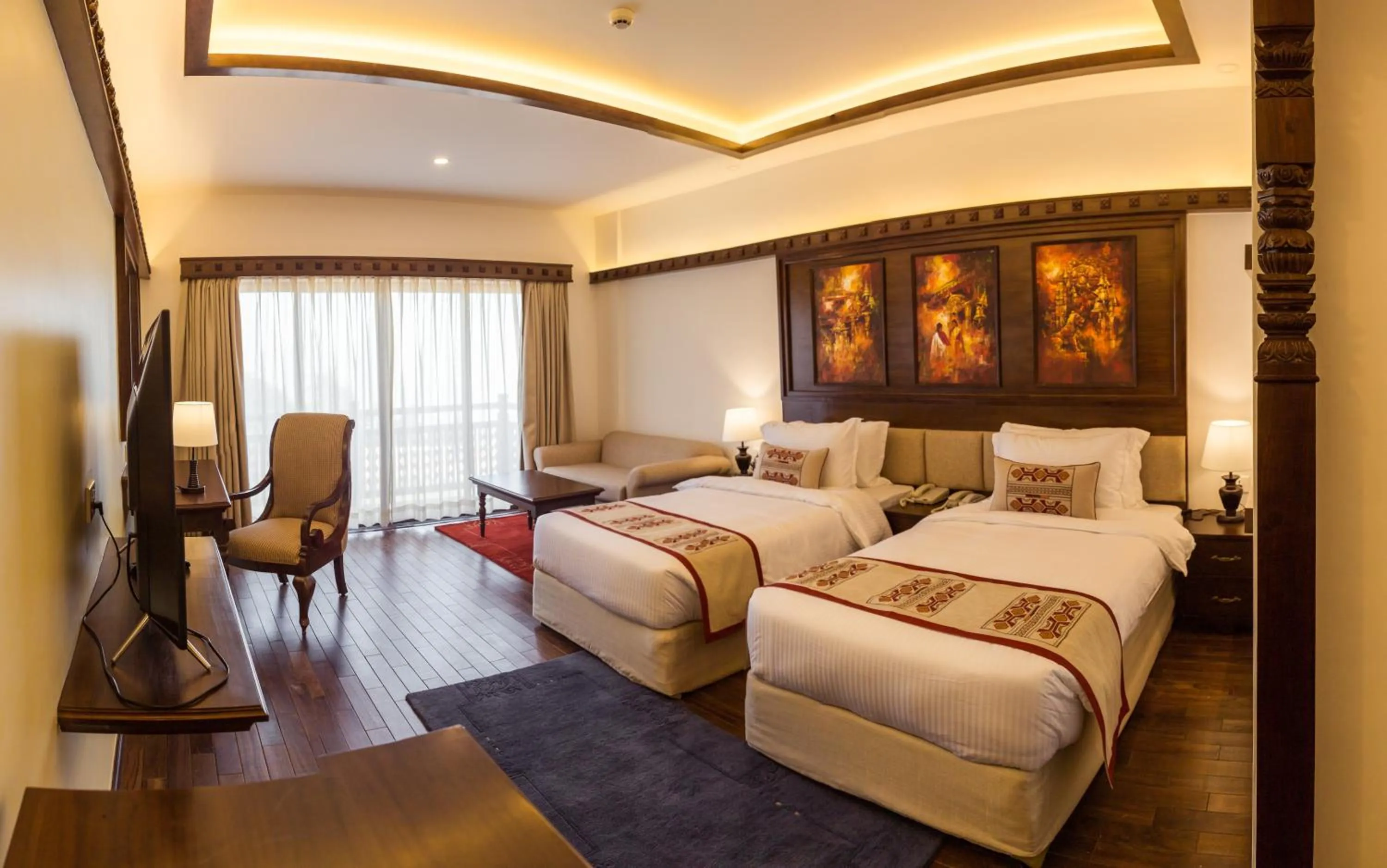Bedroom, Bed in Chandragiri Hills Resort Kathmandu-Luxury in the Clouds