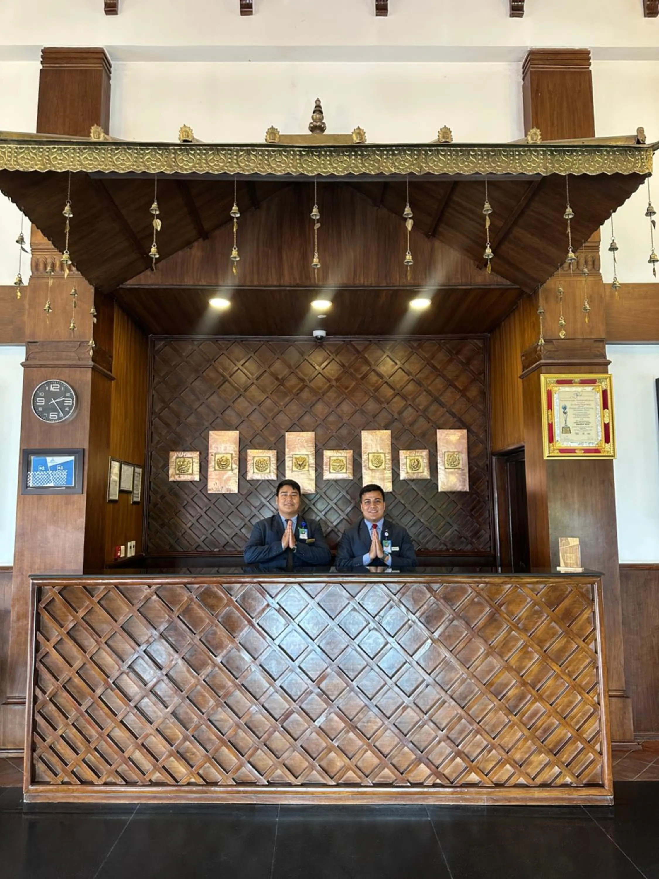 Lobby or reception in Chandragiri Hills Resort Kathmandu-Luxury in the Clouds