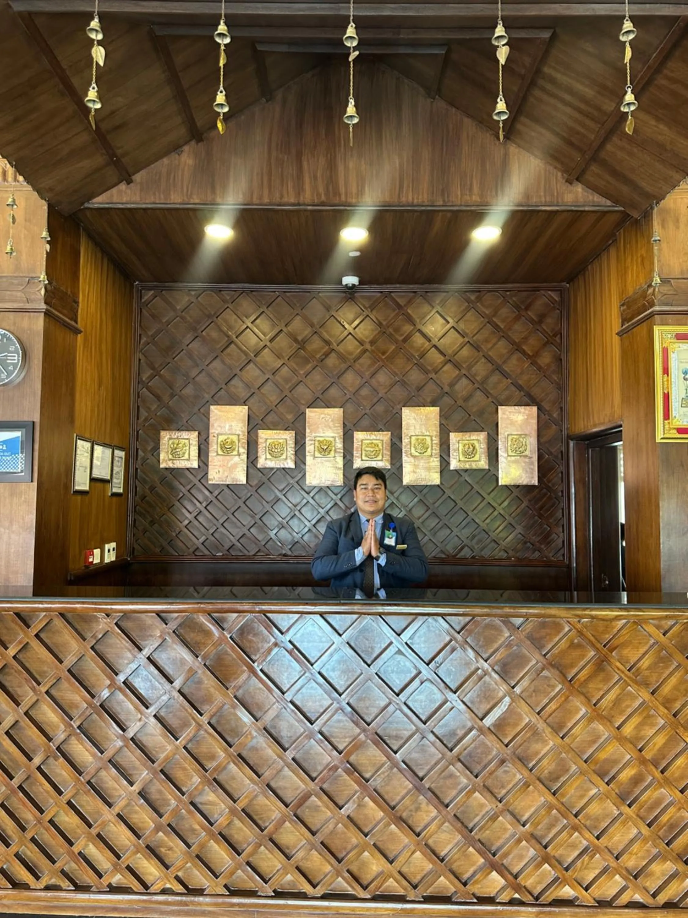 Lobby or reception in Chandragiri Hills Resort Kathmandu-Luxury in the Clouds