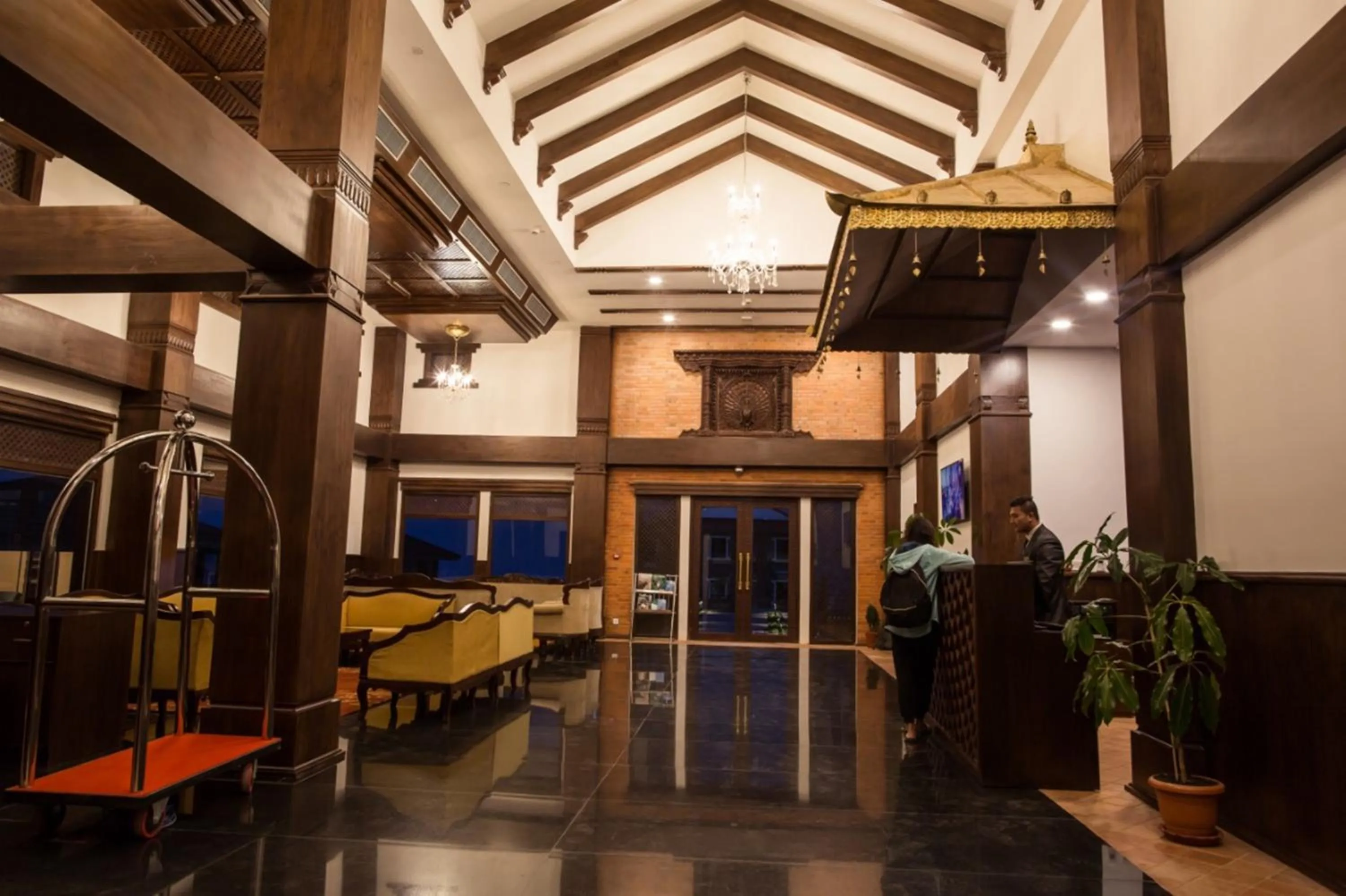 Restaurant/places to eat in Chandragiri Hills Resort Kathmandu-Luxury in the Clouds