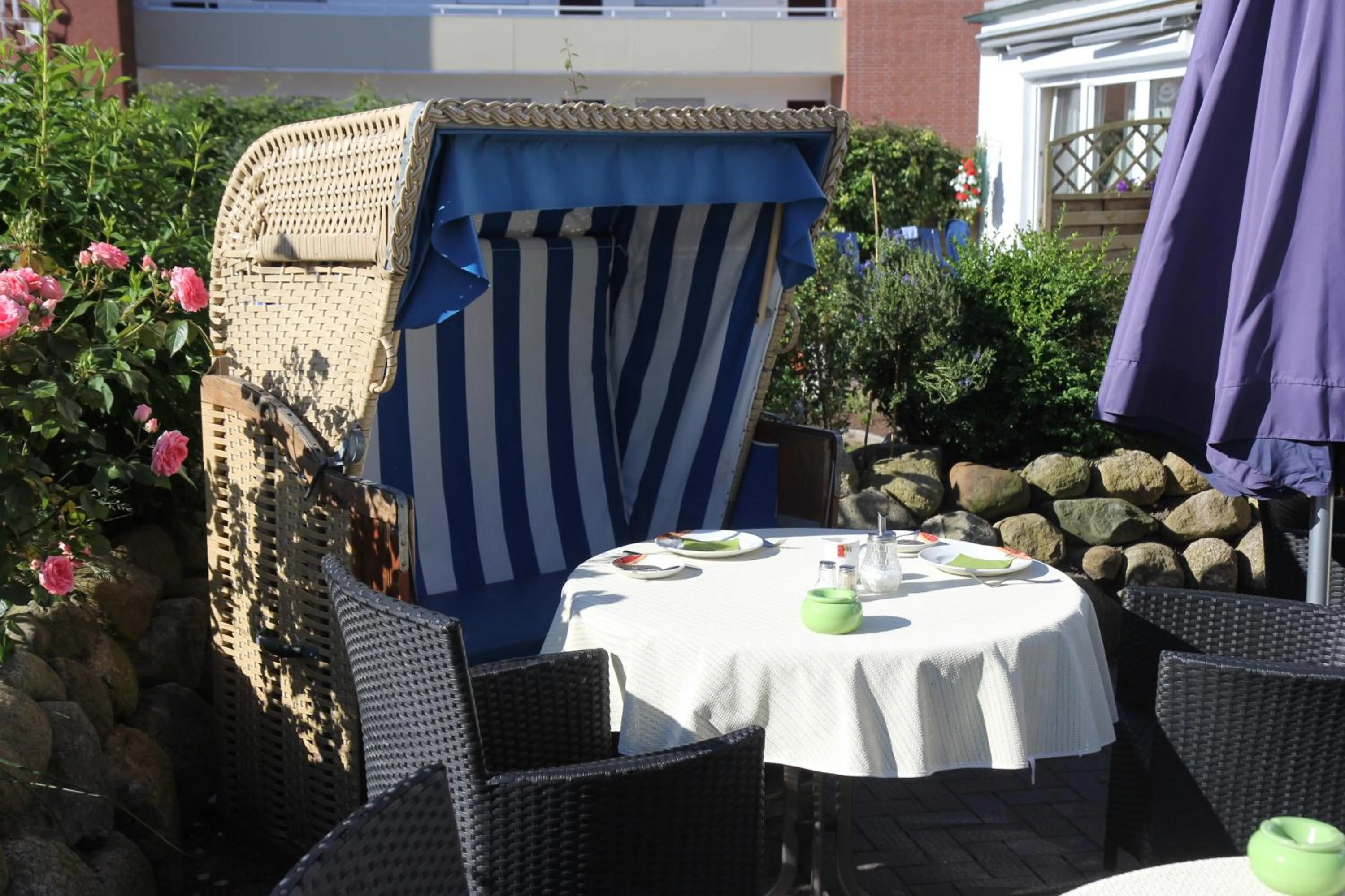 Balcony/Terrace in Hotel Villa Undine