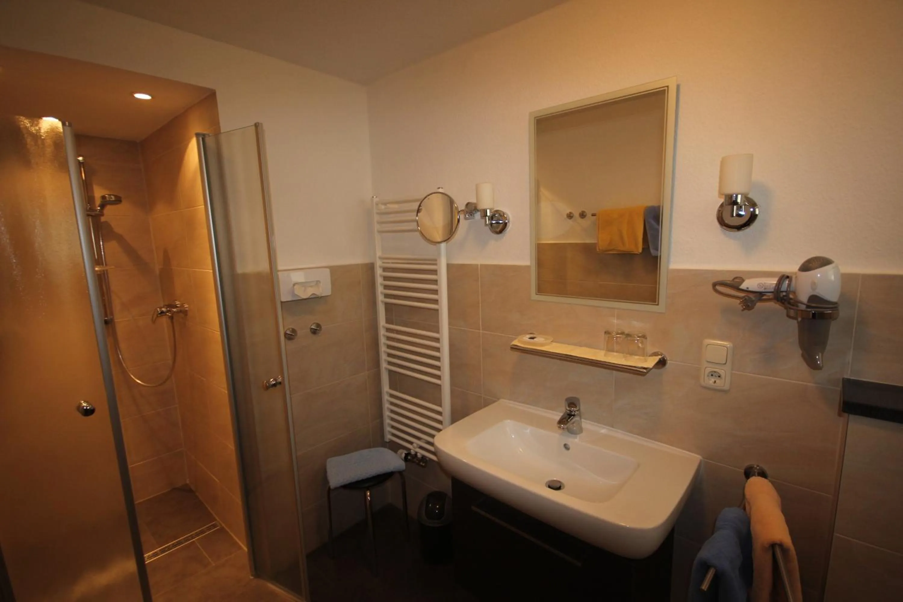 Bathroom in Hotel Villa Undine