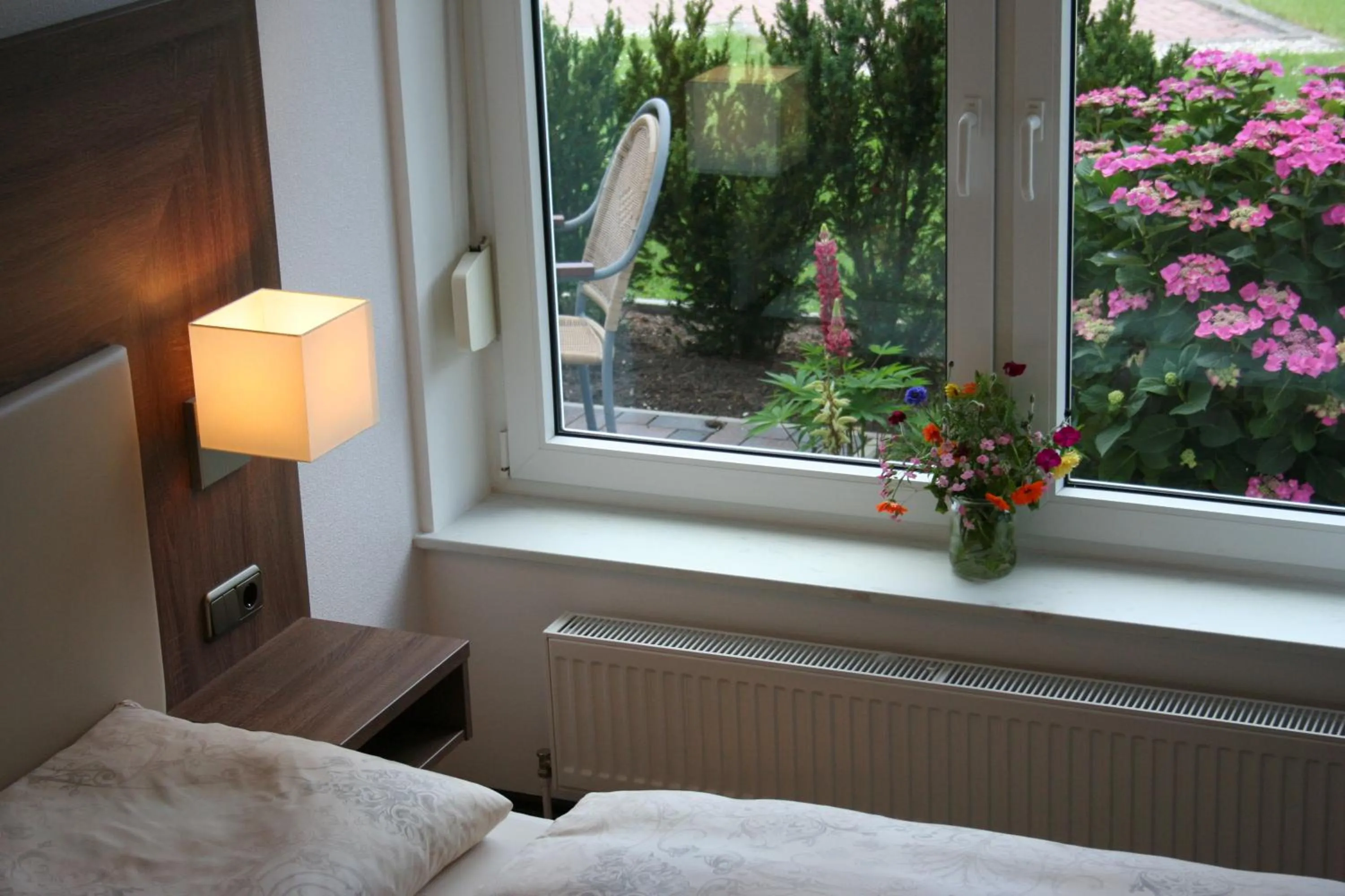 Bedroom, Bed in Hotel Villa Undine