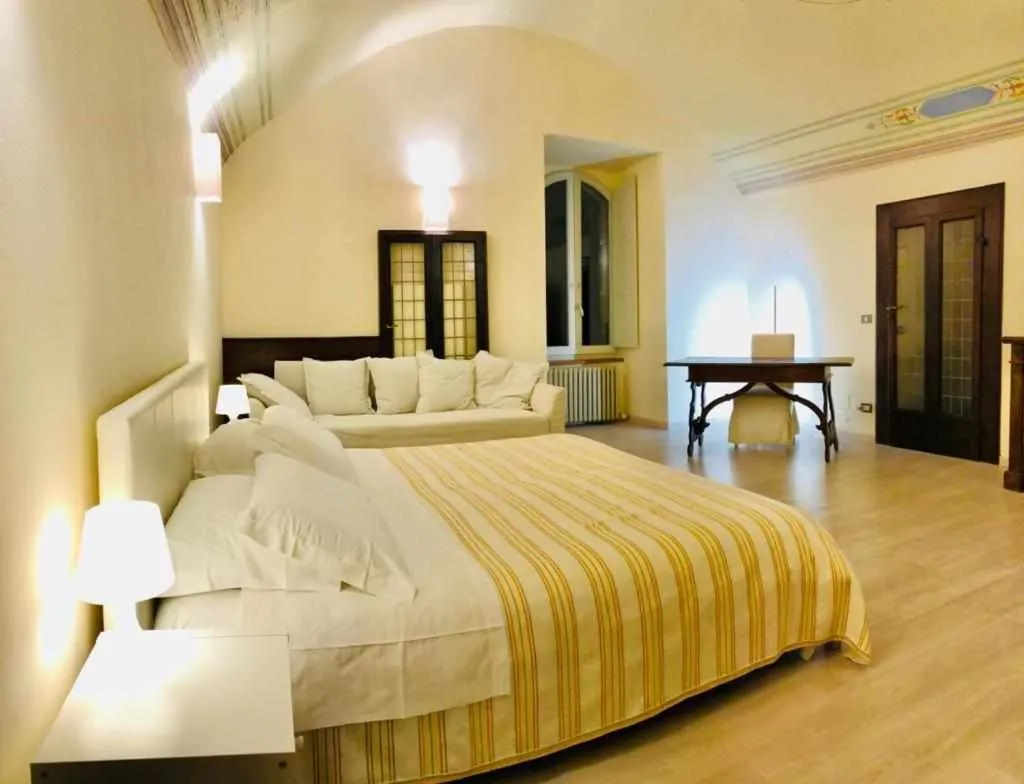 Bed in Mavitur Rooms Assisi