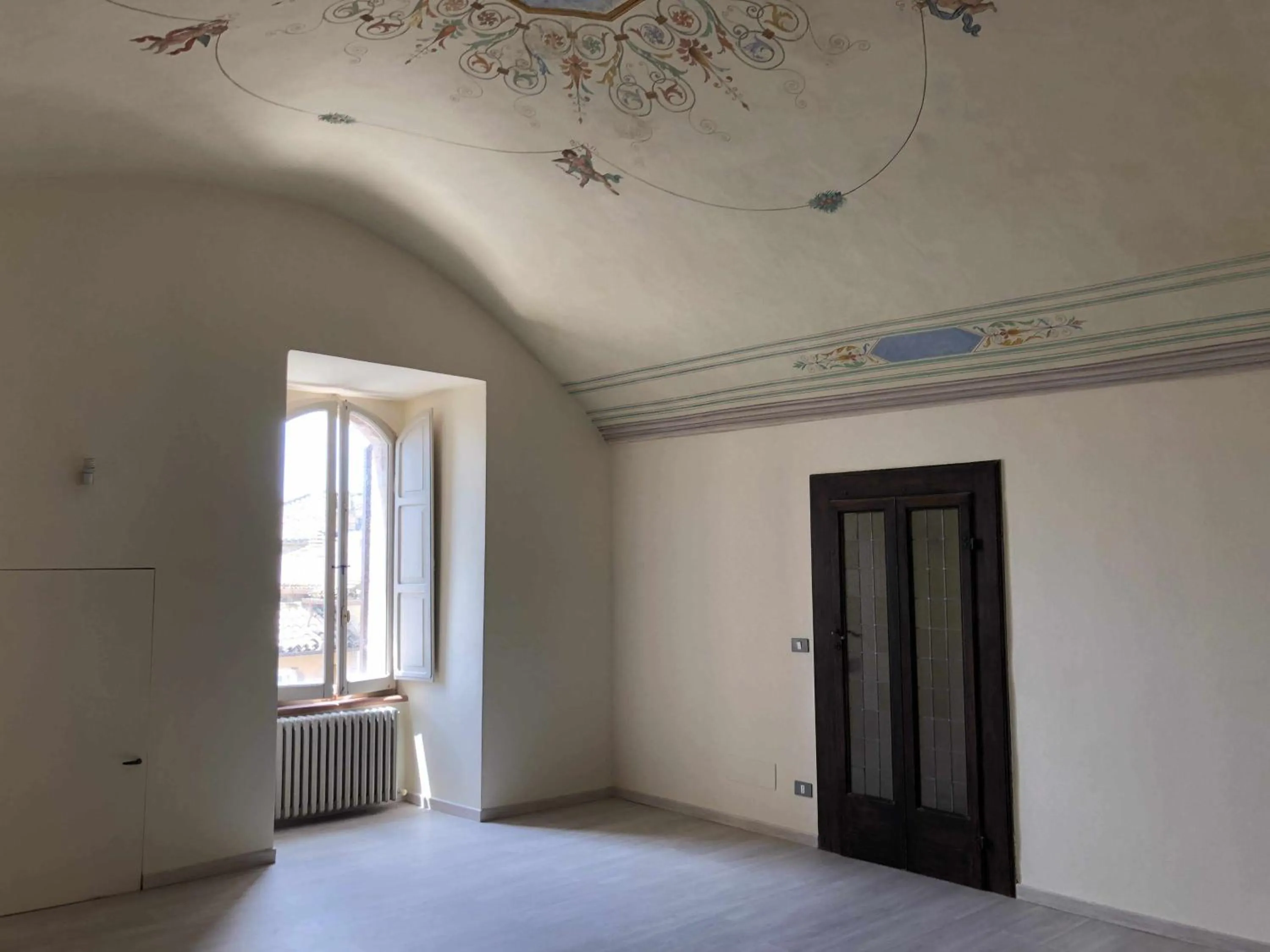 Bed in Mavitur Rooms Assisi