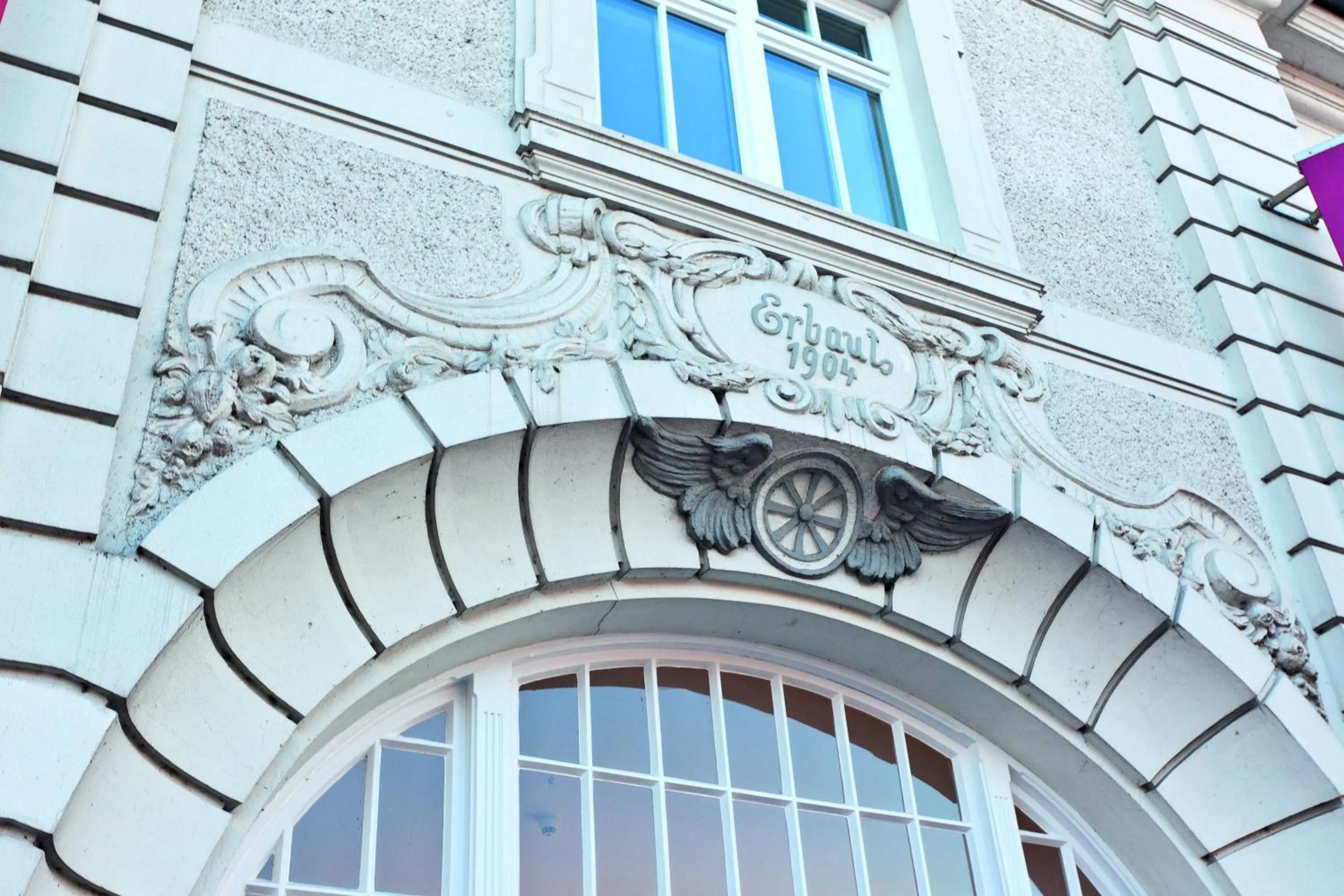 Decorative detail in Hotel Alter Kreisbahnhof