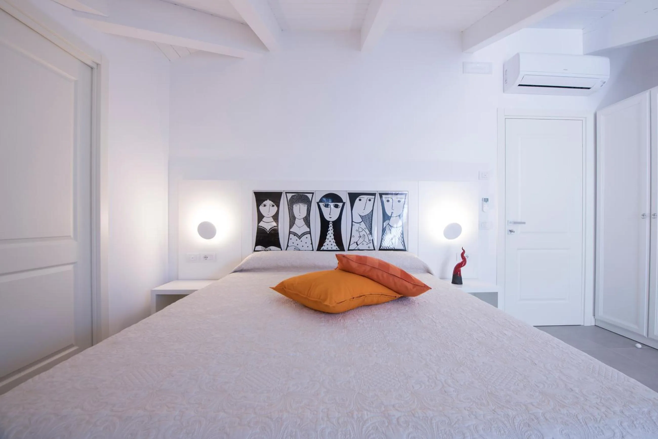 Bed in Zia Pupetta Suites