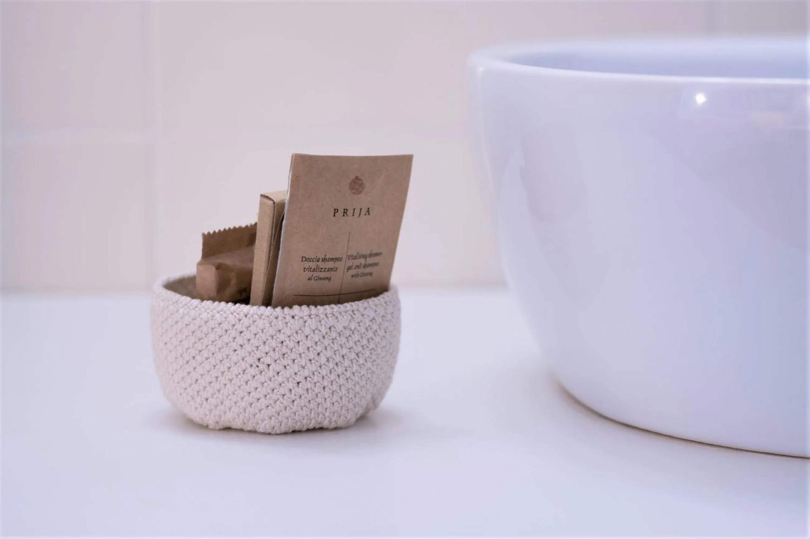 Bathroom in Zia Pupetta Suites