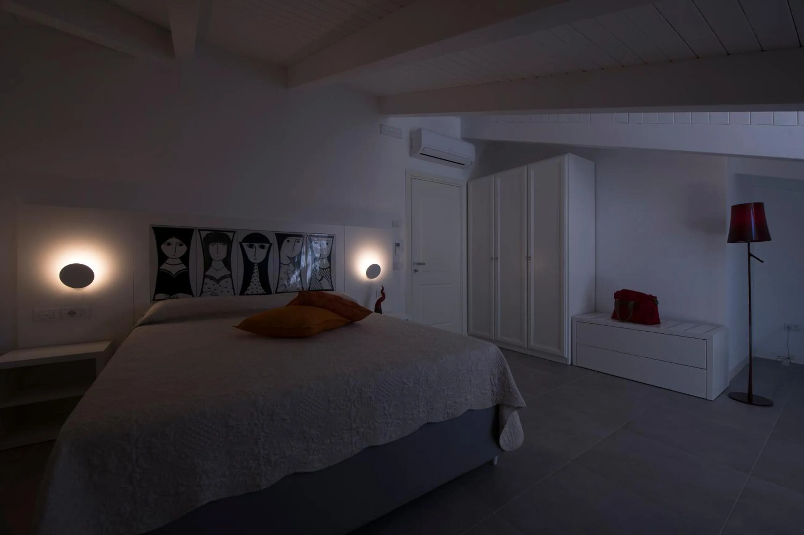 Bed in Zia Pupetta Suites