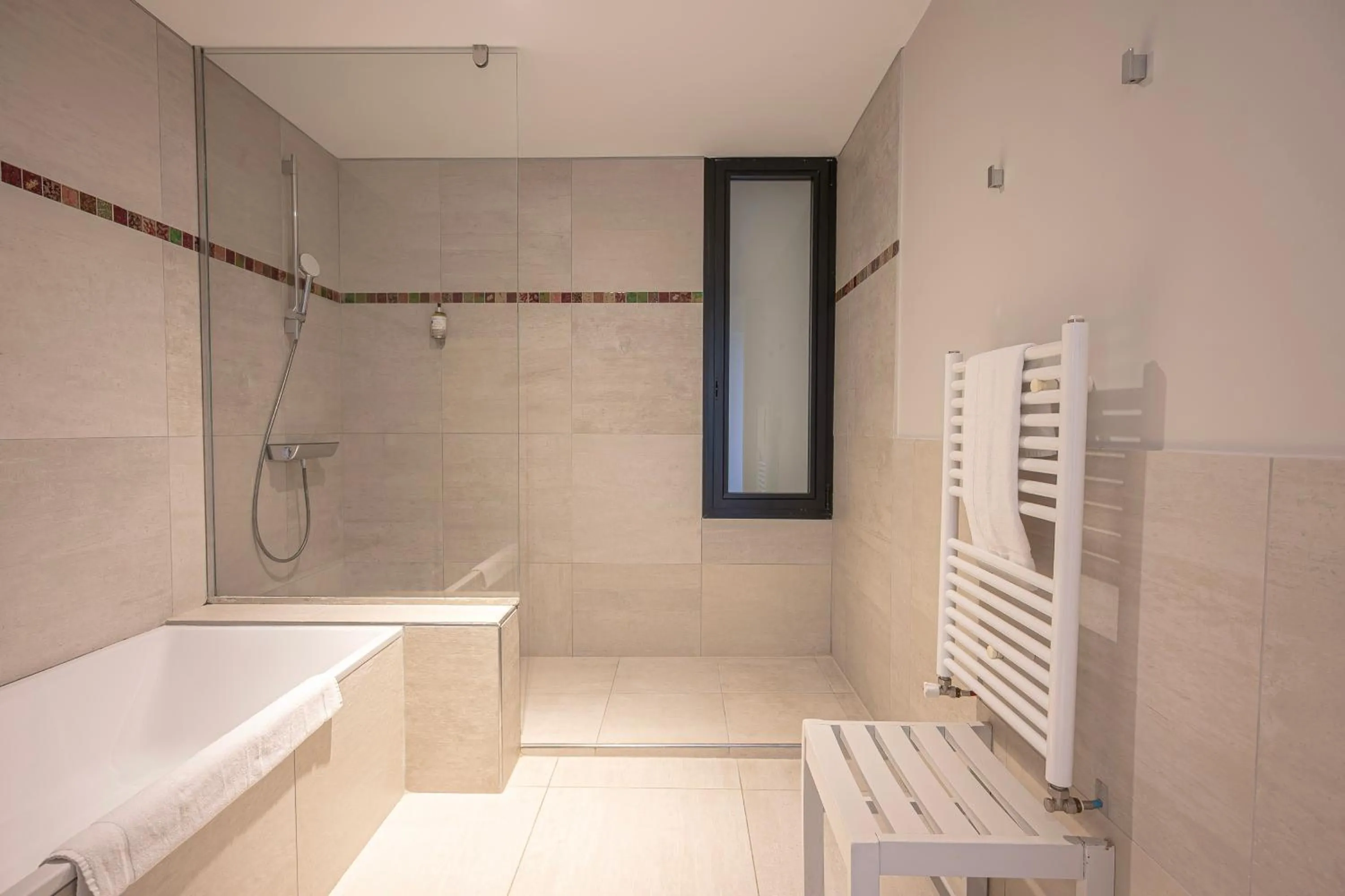 Bathroom in Logis Le Château de Sable