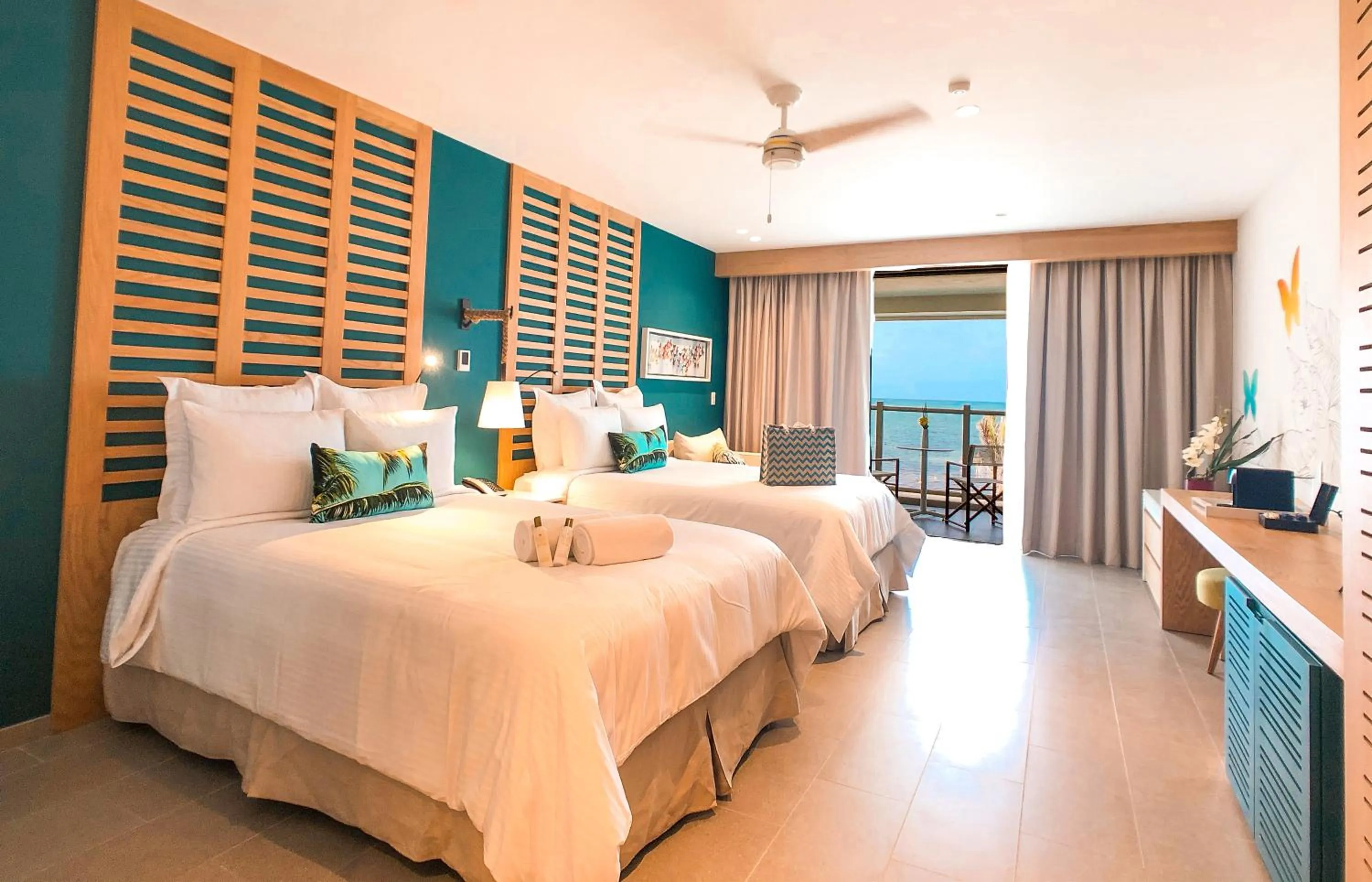 View (from property/room), Bed in Dreams Natura Resort & Spa - All Inclusive