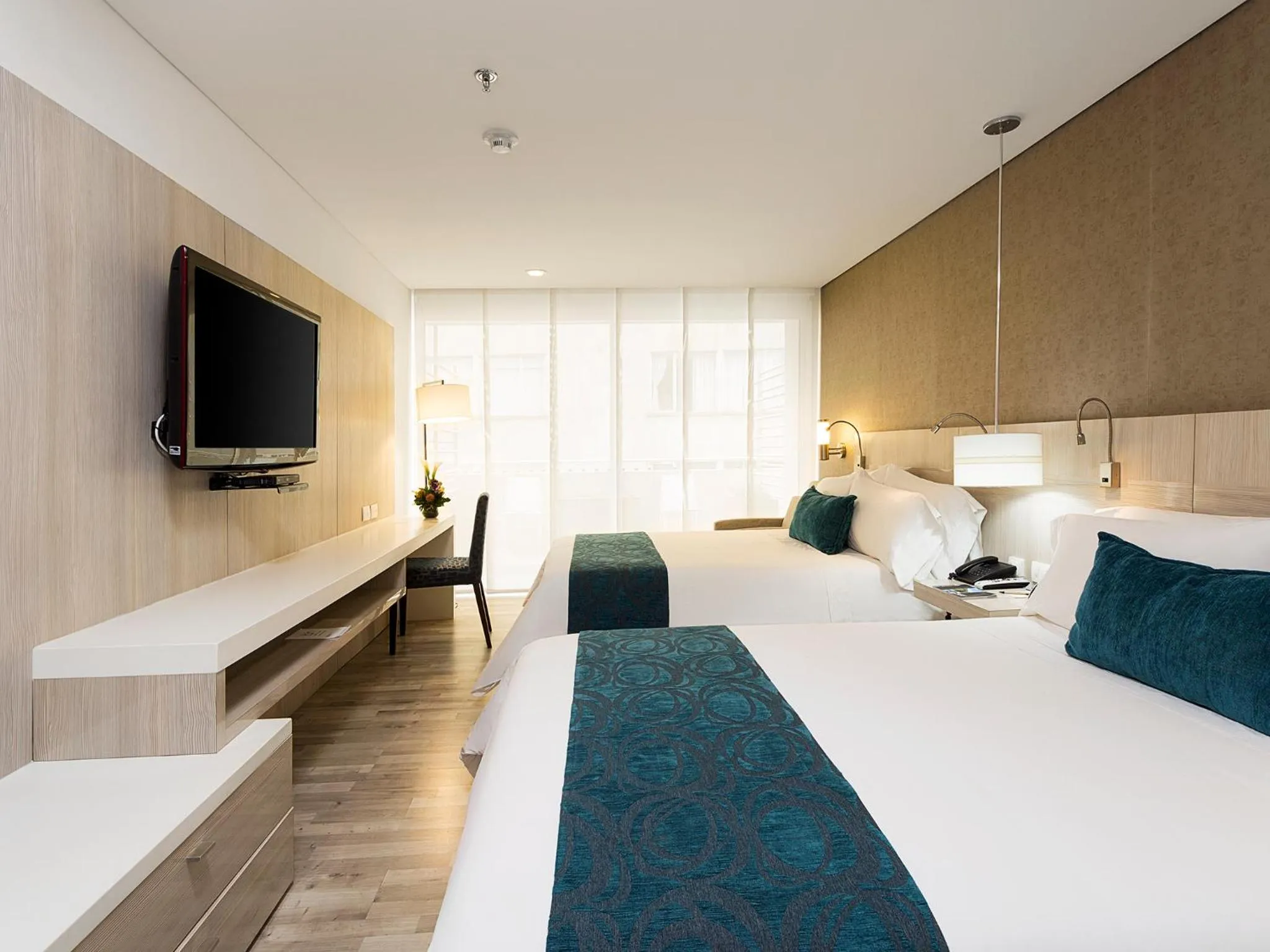 Decorative detail, Bed in Hotel bh Bicentenario