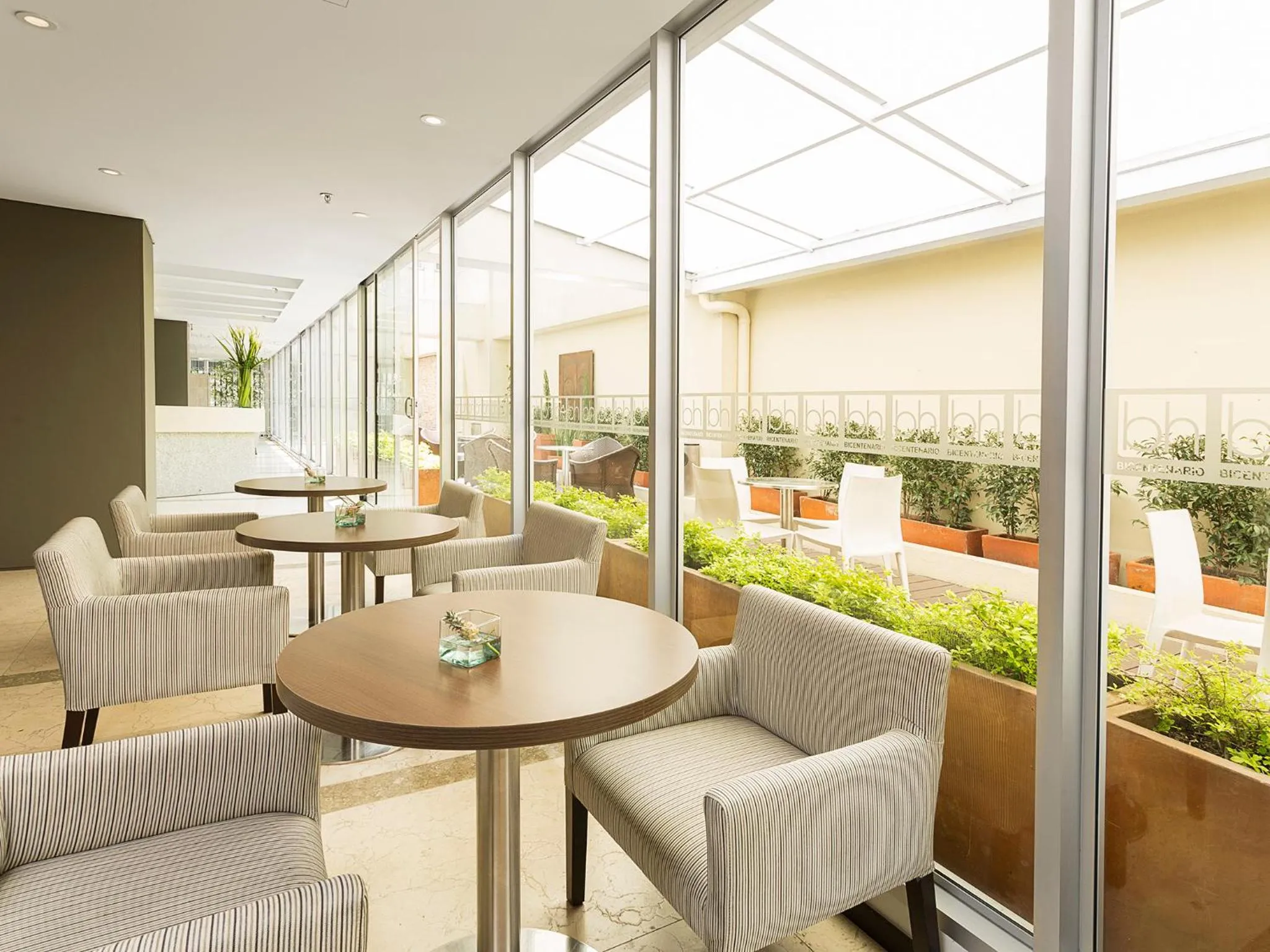 Decorative detail in Hotel bh Bicentenario