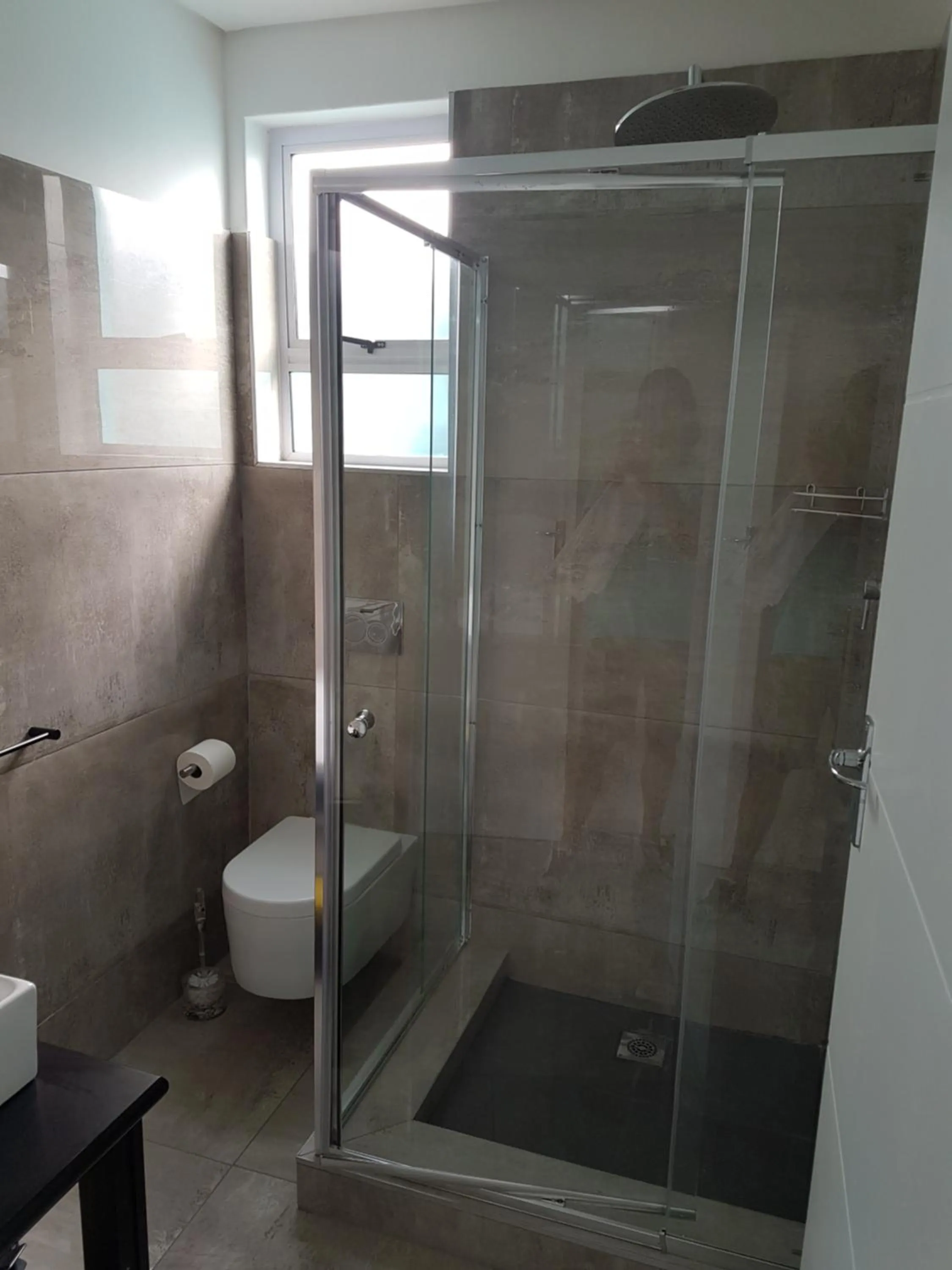 Shower in The Mountains