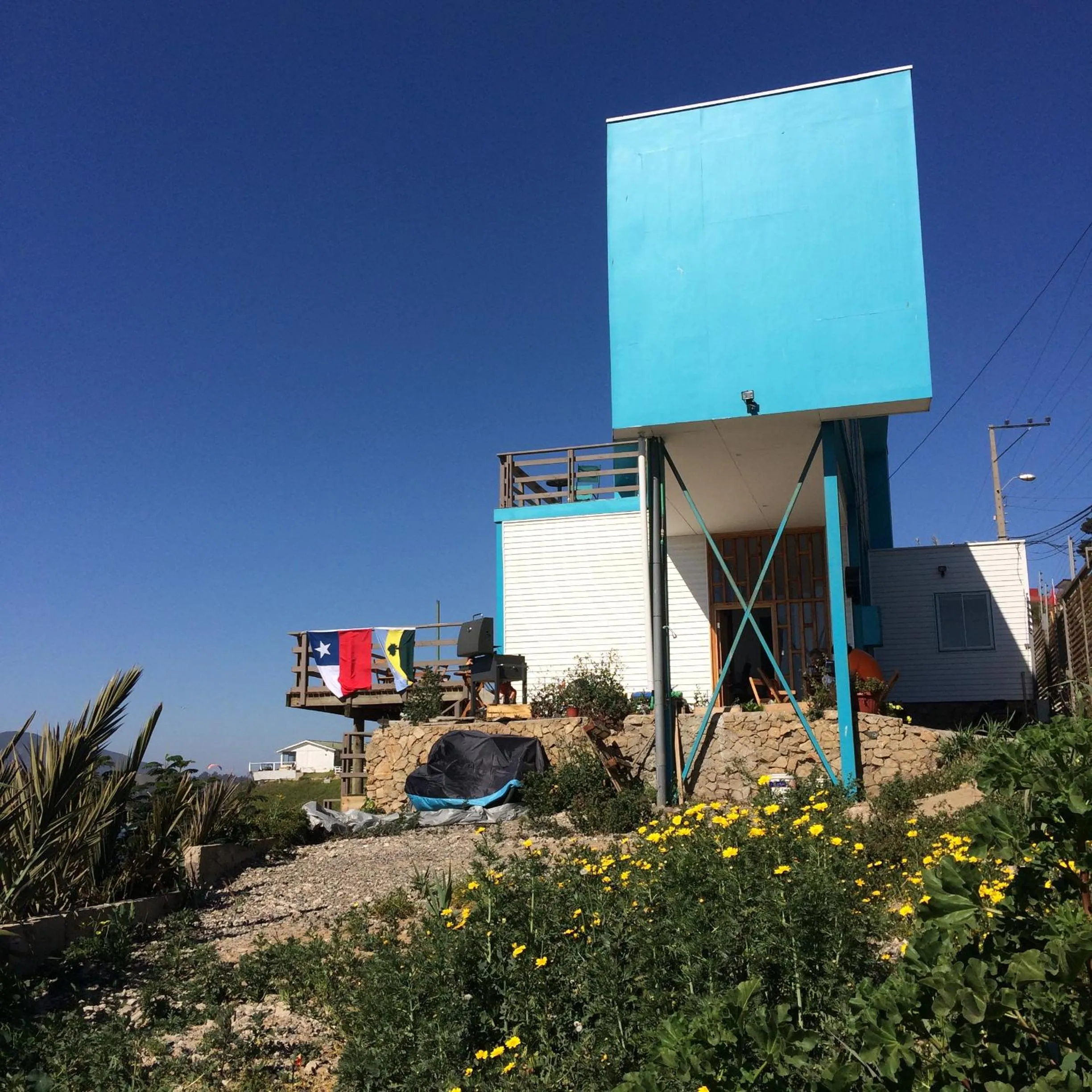 Property building in Bahía Luz Hostal