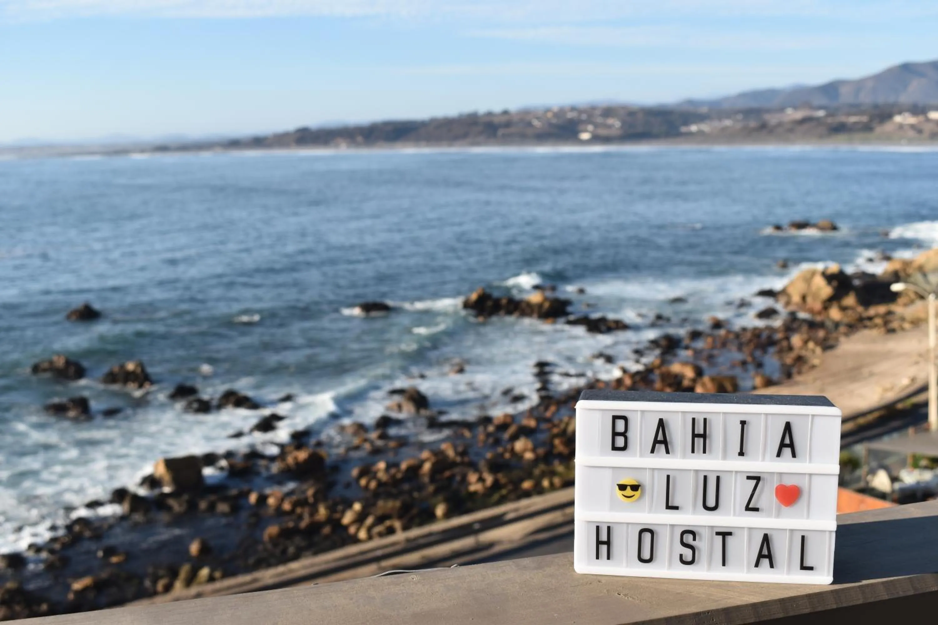 Logo/Certificate/Sign in Bahía Luz Hostal