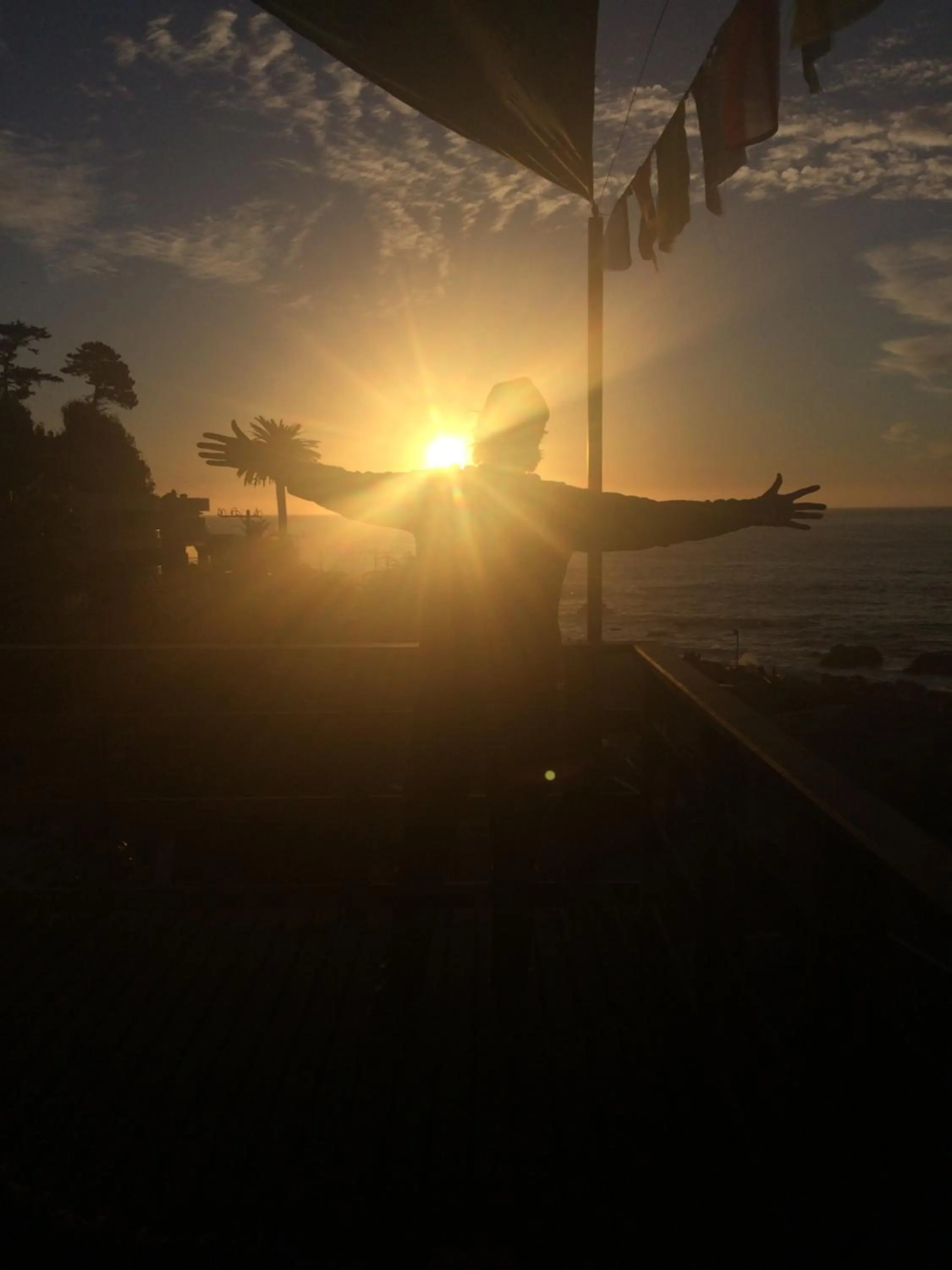 Balcony/Terrace in Bahía Luz Hostal