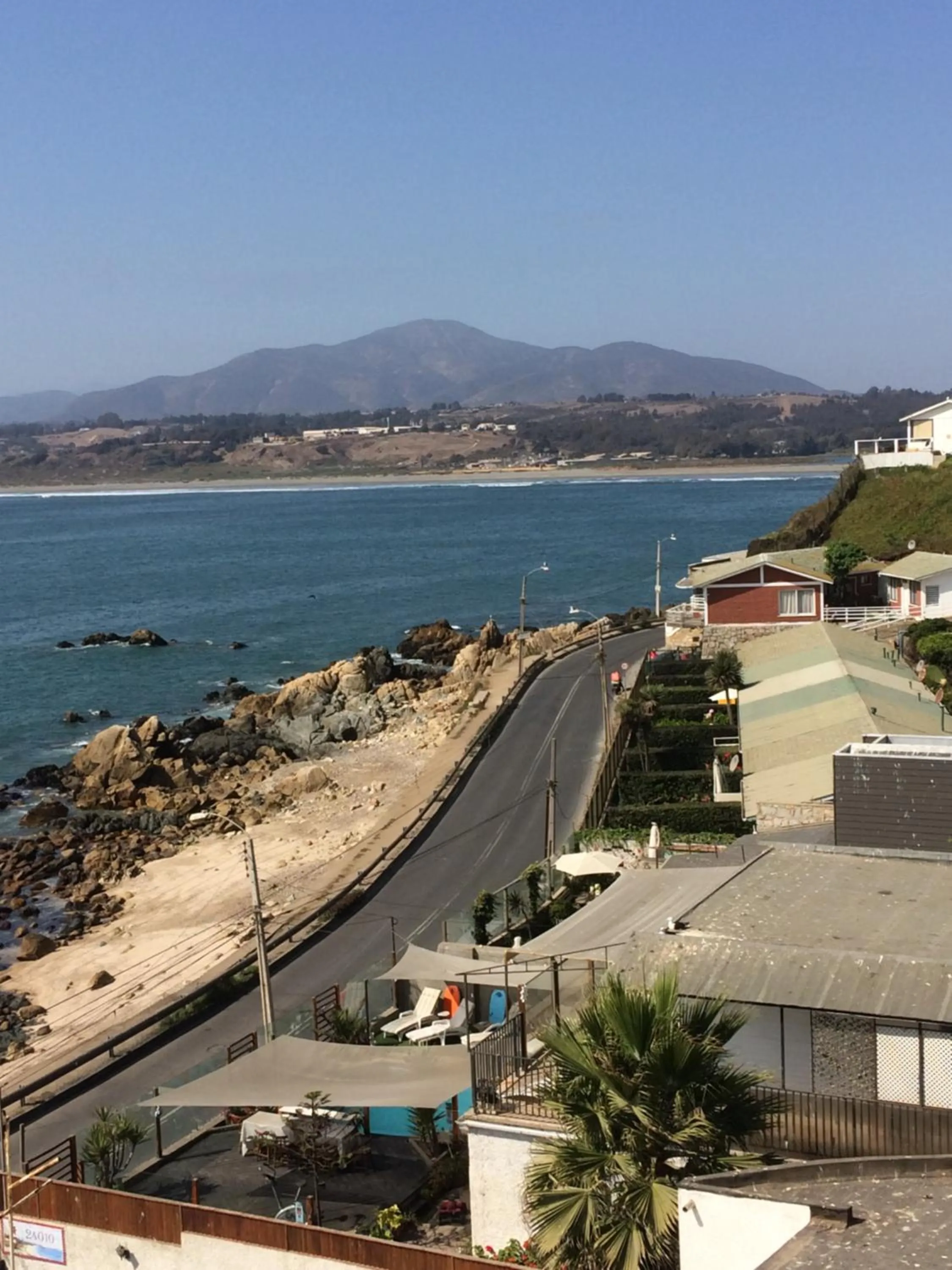 Sea view in Bahía Luz Hostal