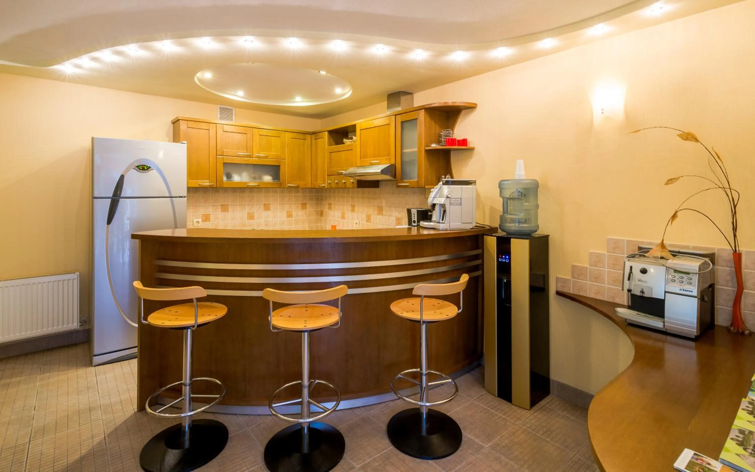 Kitchen or kitchenette in Hotel Linda