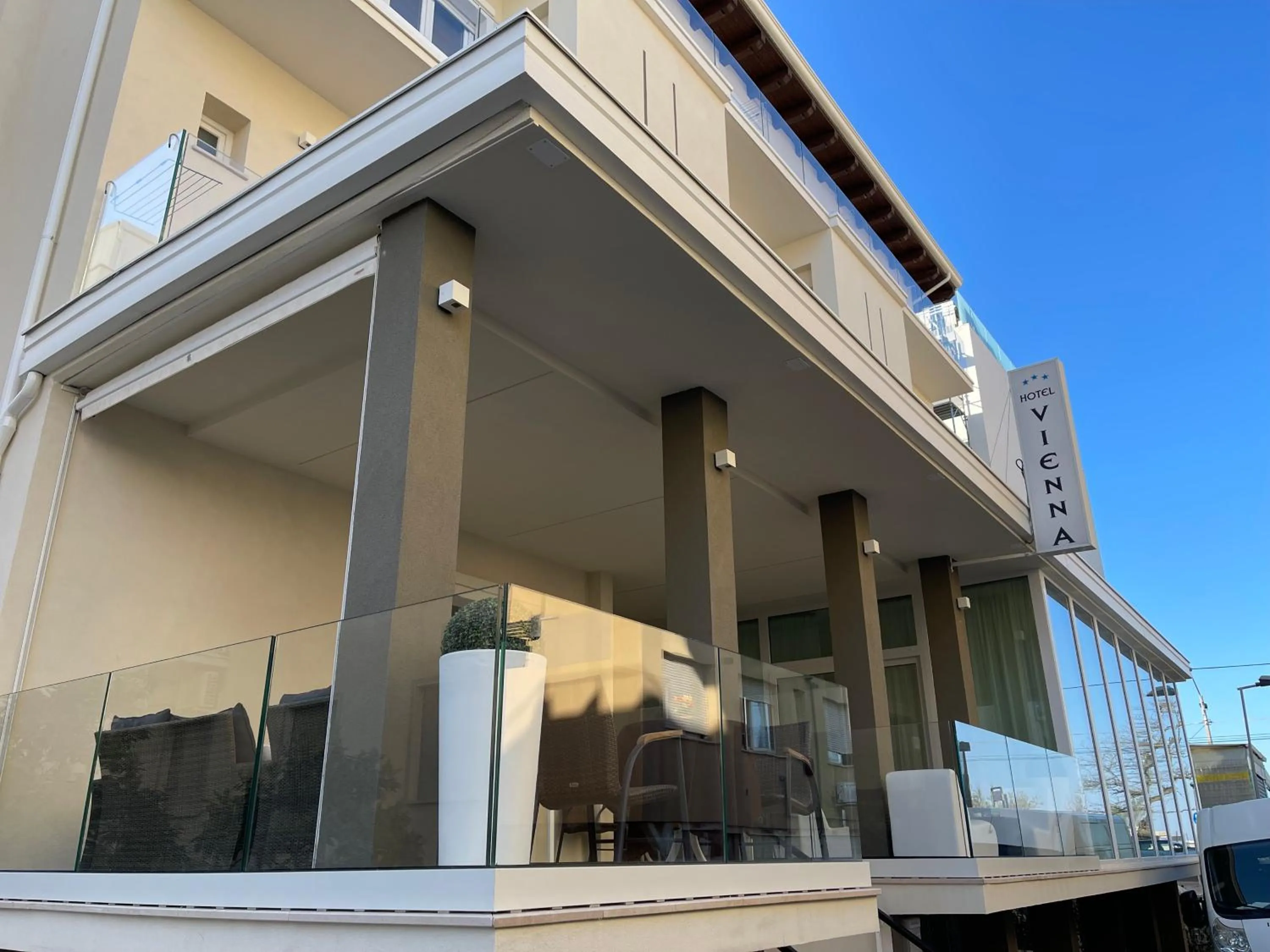 Property building in Hotel Vienna Rivazzurra