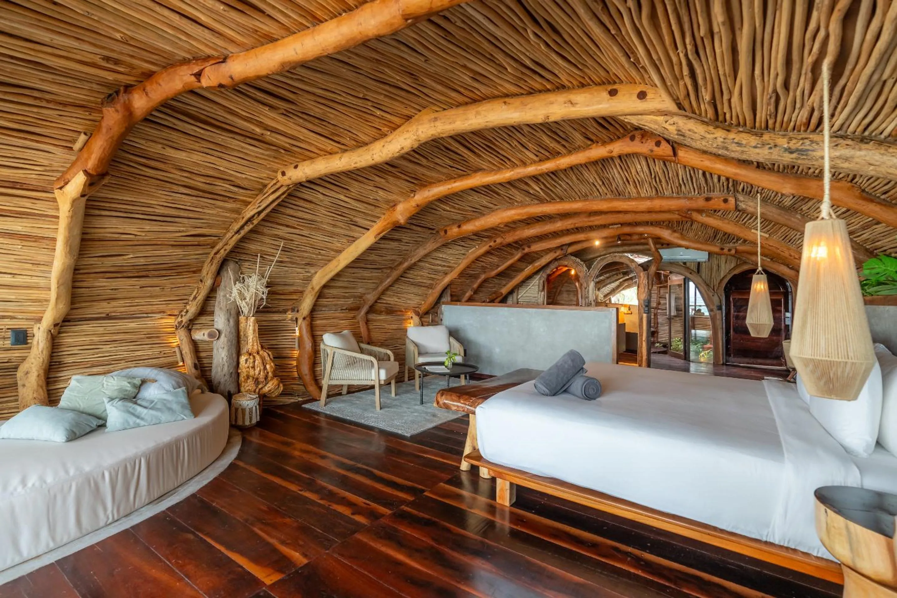 Bed in Kanan Tulum Hotel & Spa Adults Only Playground