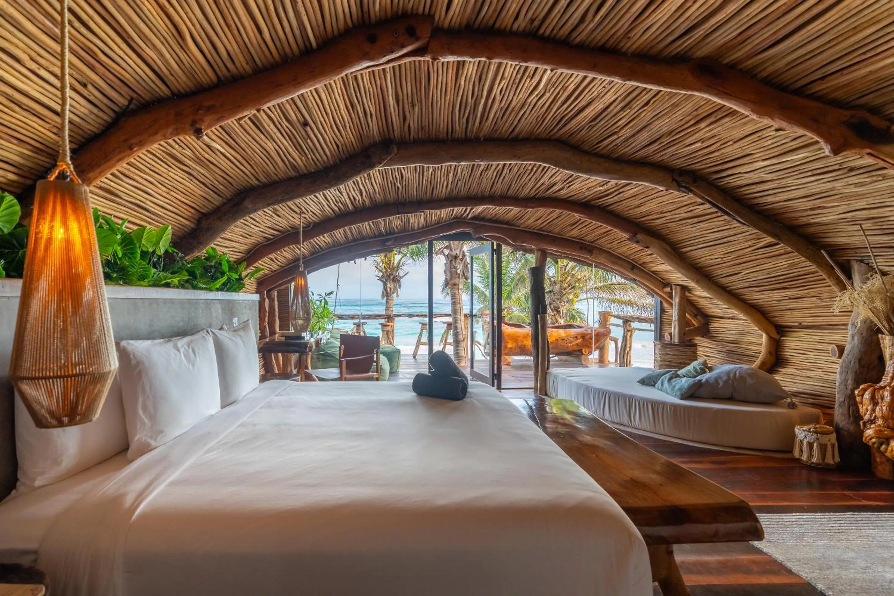 Bed in Kanan Tulum Hotel & Spa Adults Only Playground