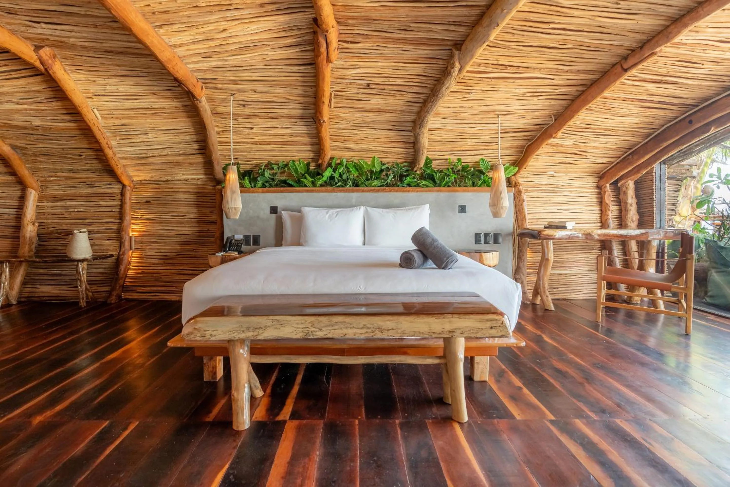 Bed in Kanan Tulum Hotel & Spa Adults Only Playground