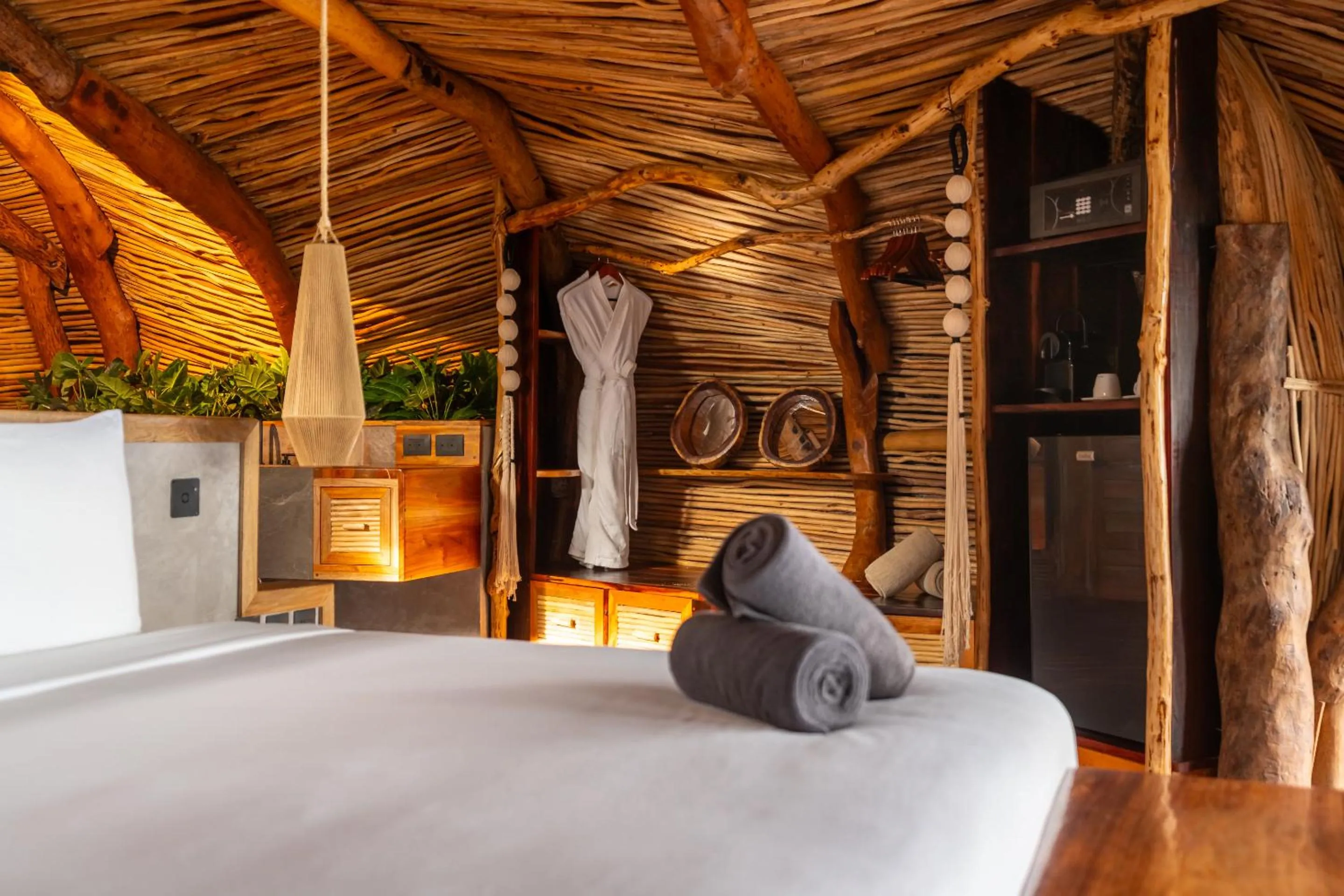 Bed in Kanan Tulum Hotel & Spa Adults Only Playground