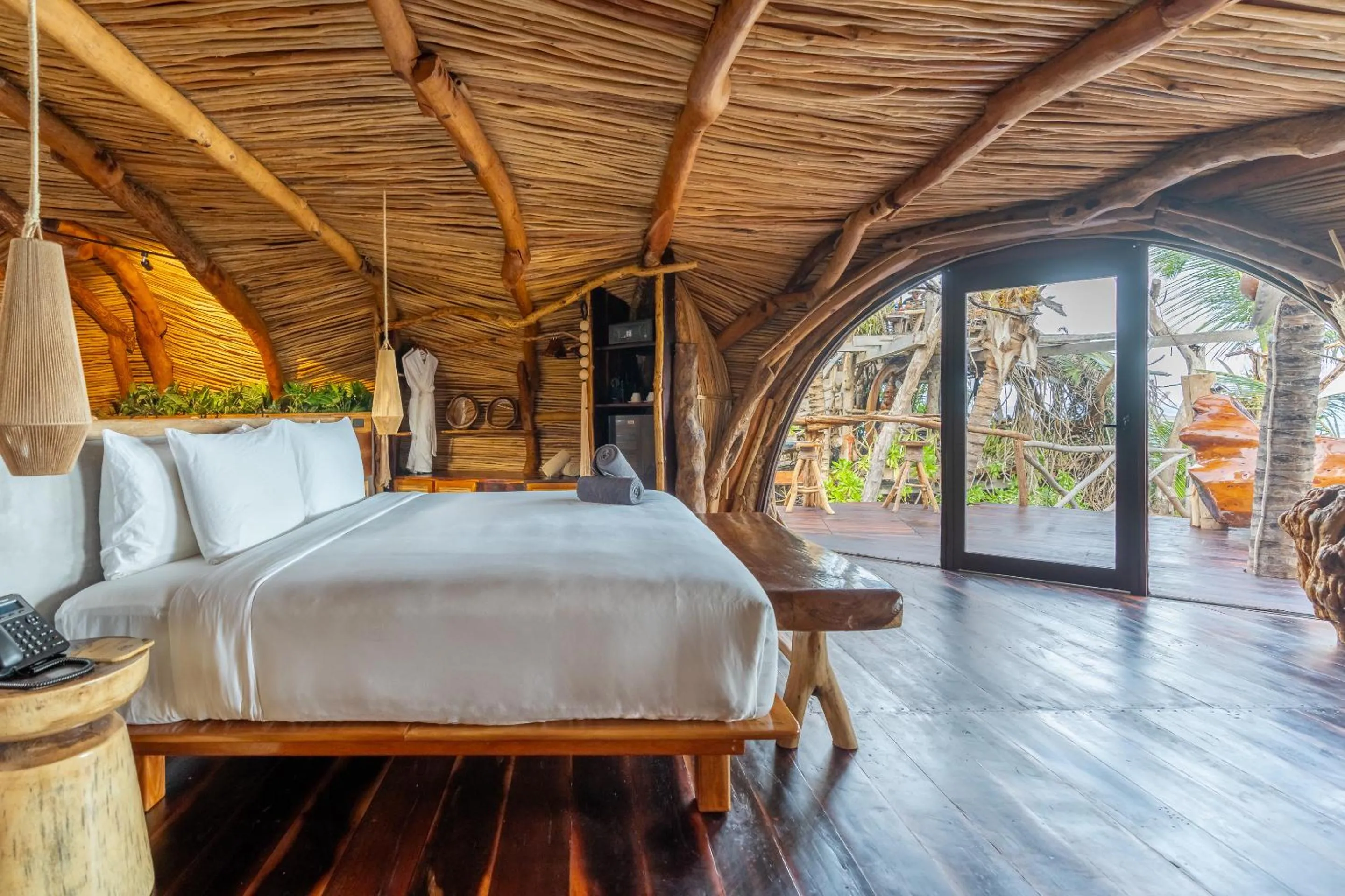 Bed in Kanan Tulum Hotel & Spa Adults Only Playground